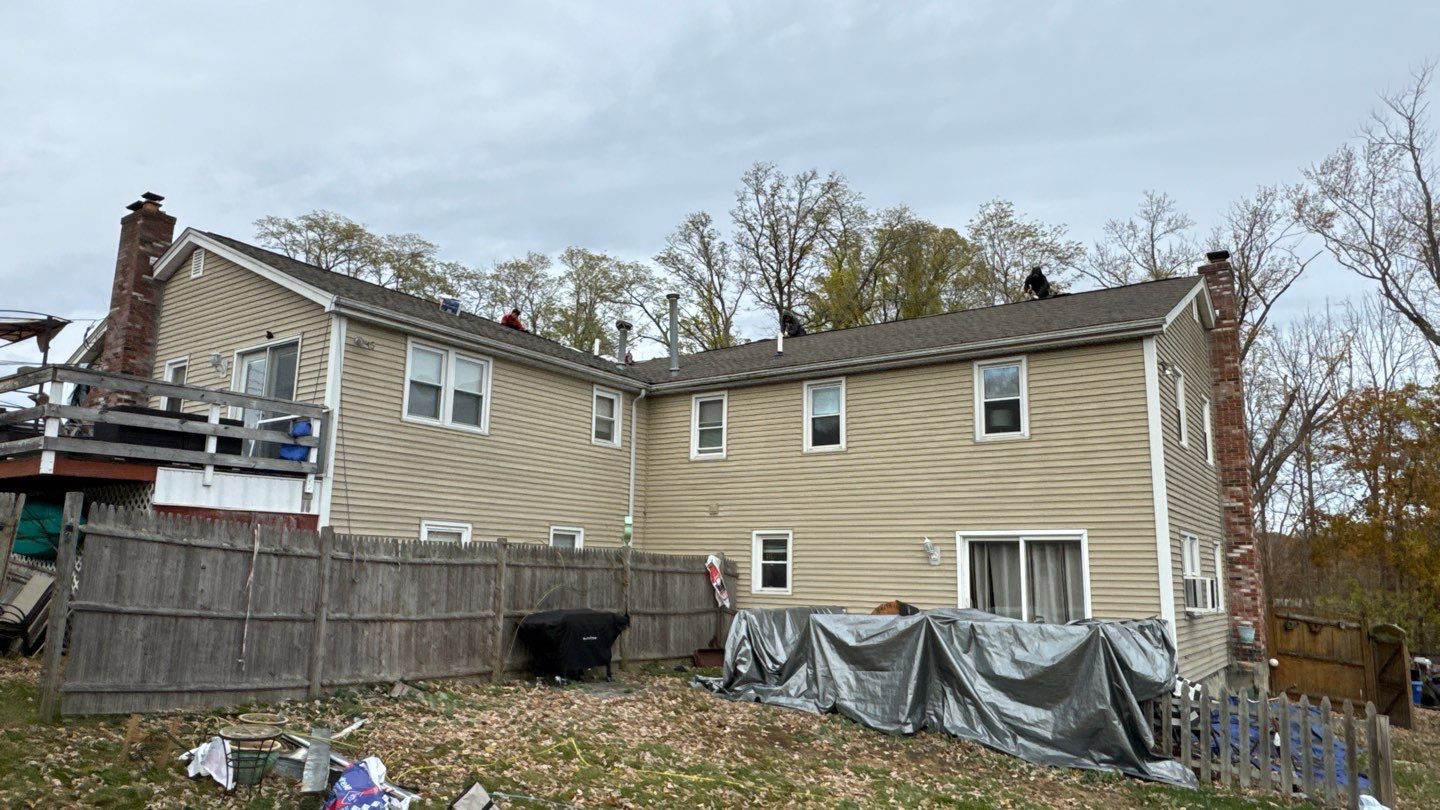 Full Roof Replacement with GAF Roofing System & New Gutters – Duplex Home by Sensible Home Solutions