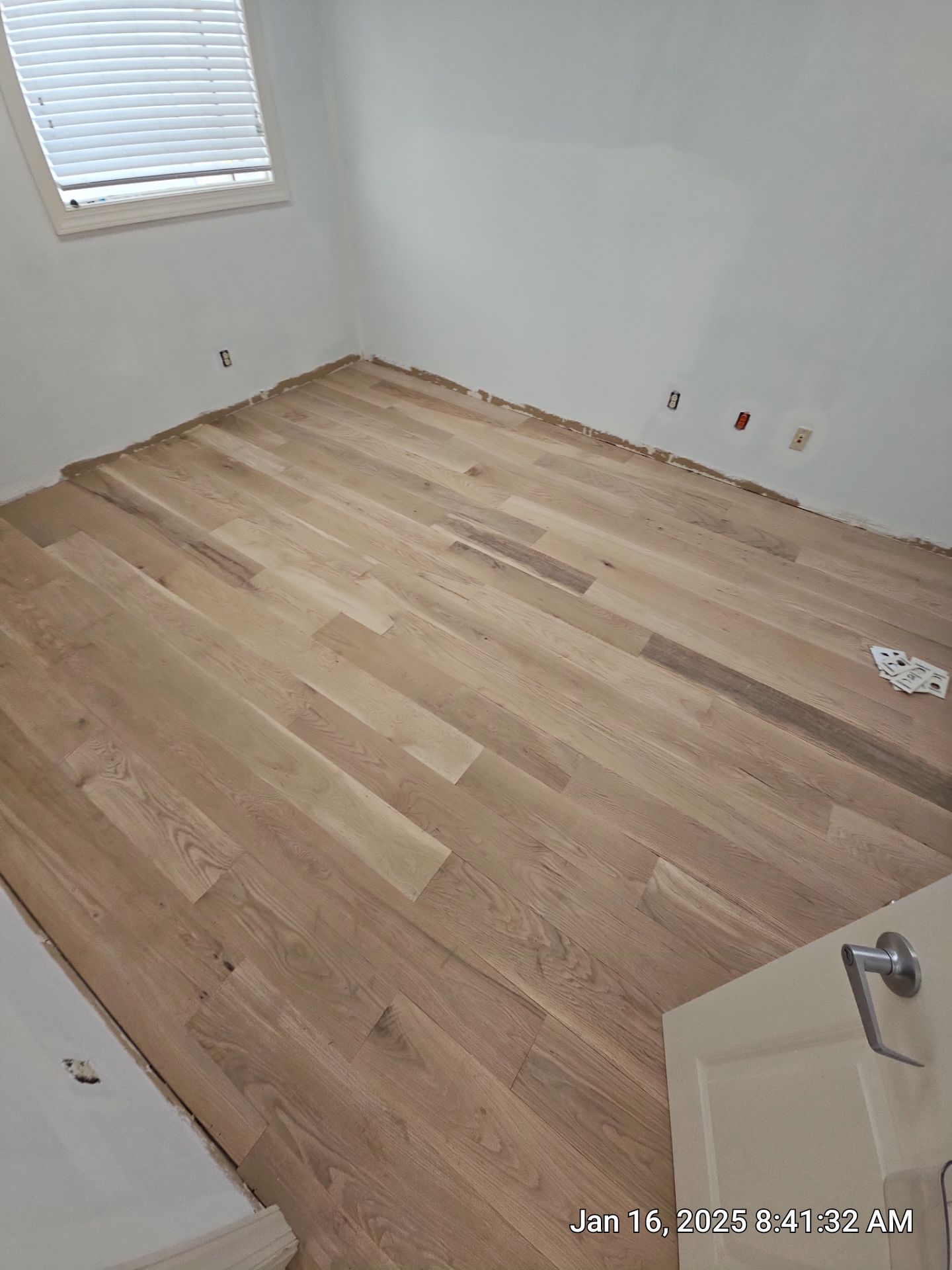 New hardwood floors for an office building by Footprints Floors of Nashville