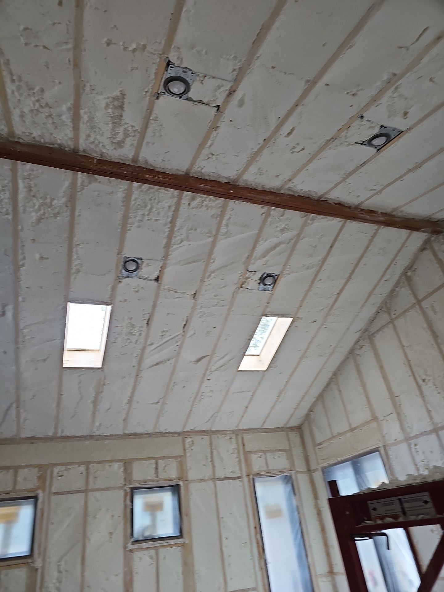 Spray Foam Insulation using open cell spray foam by NYS Foam & Energy