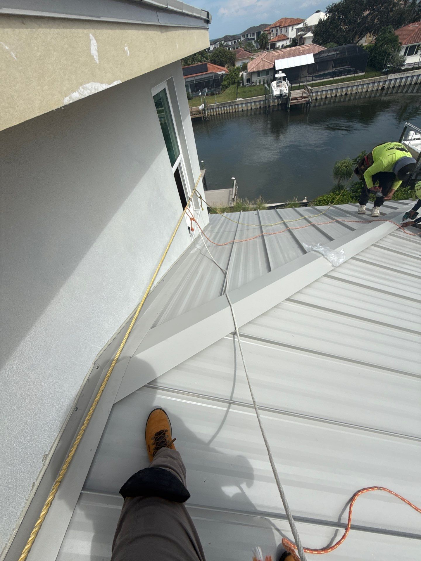 Project in St. Petersburg 33703 by Mitchell Roofing Company LLC