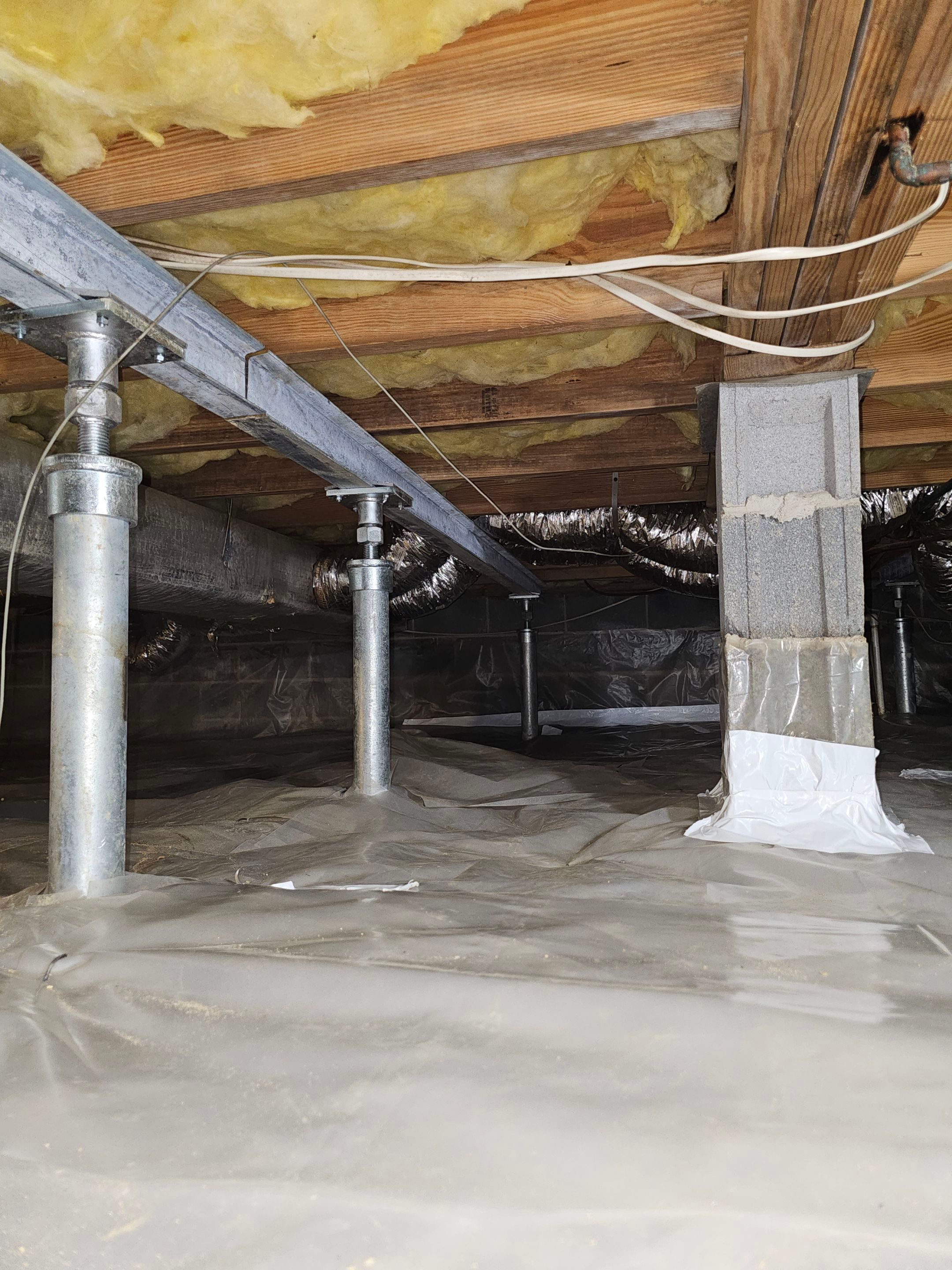 Project in Spring Grove by Patriot Crawl Space Repairs