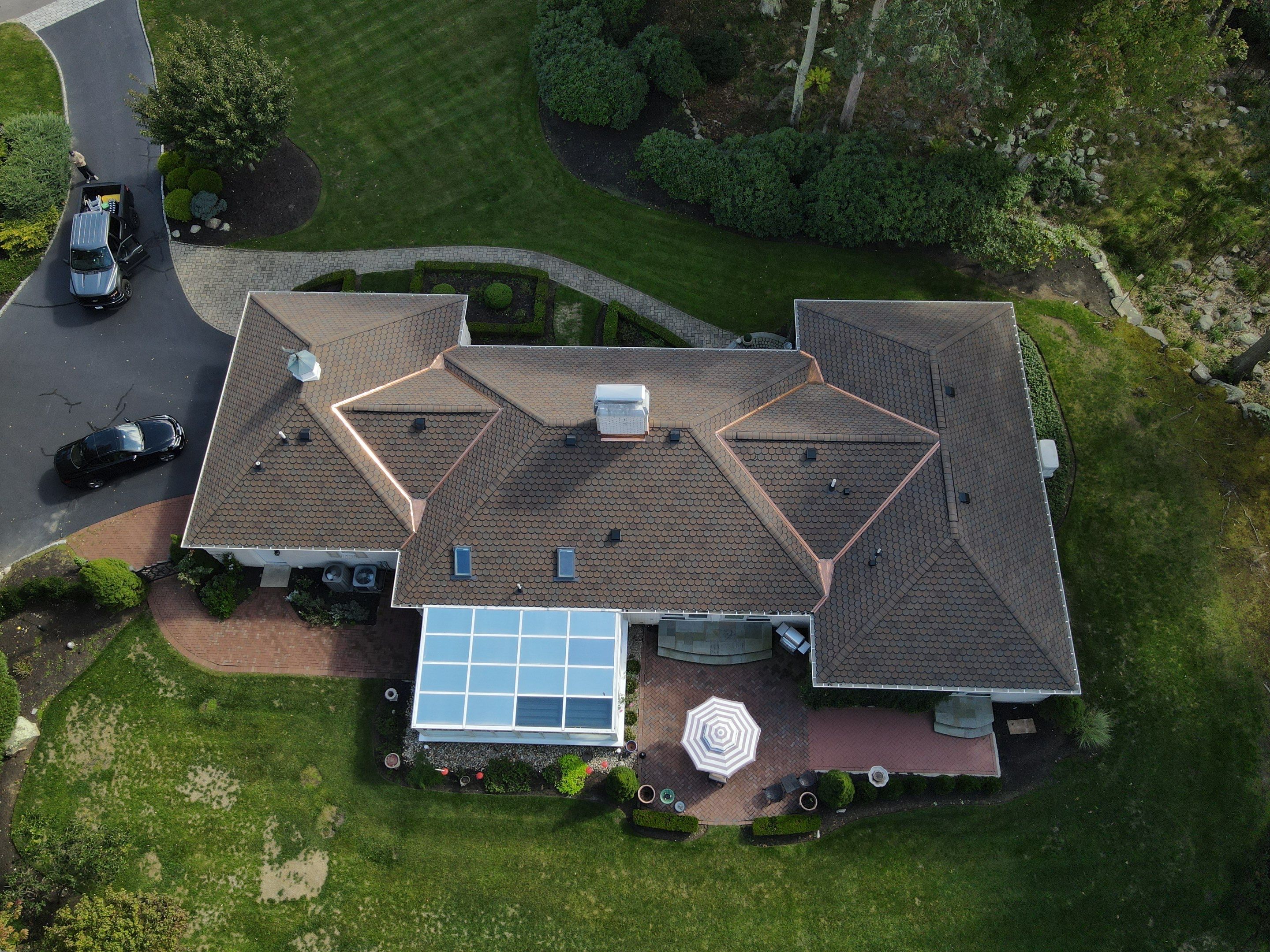 East Greenwich Private Residence Designer Roof & Gutter Replacement by Rinaldi Brothers