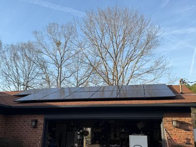 Residential Roofing Installation using Qcells AC Moduels 