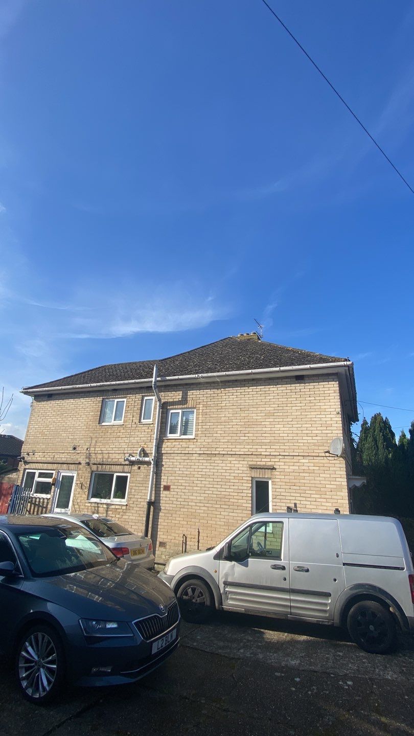 Roof Clean - Moss Removal using Honda 15lpm Low Pressure Washing Machine by Ges Exterior Cleaning ltd