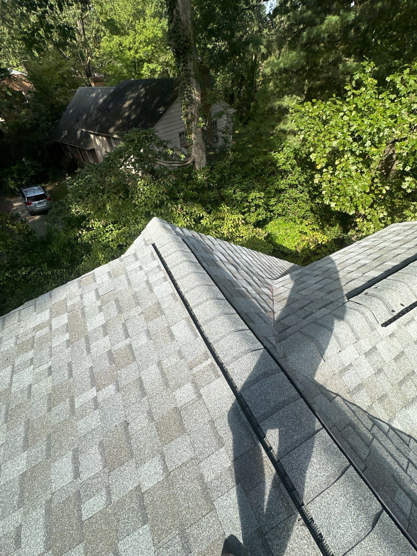 Architectural Shingle Roof Replacement as Part of an Addition by Cade Construction