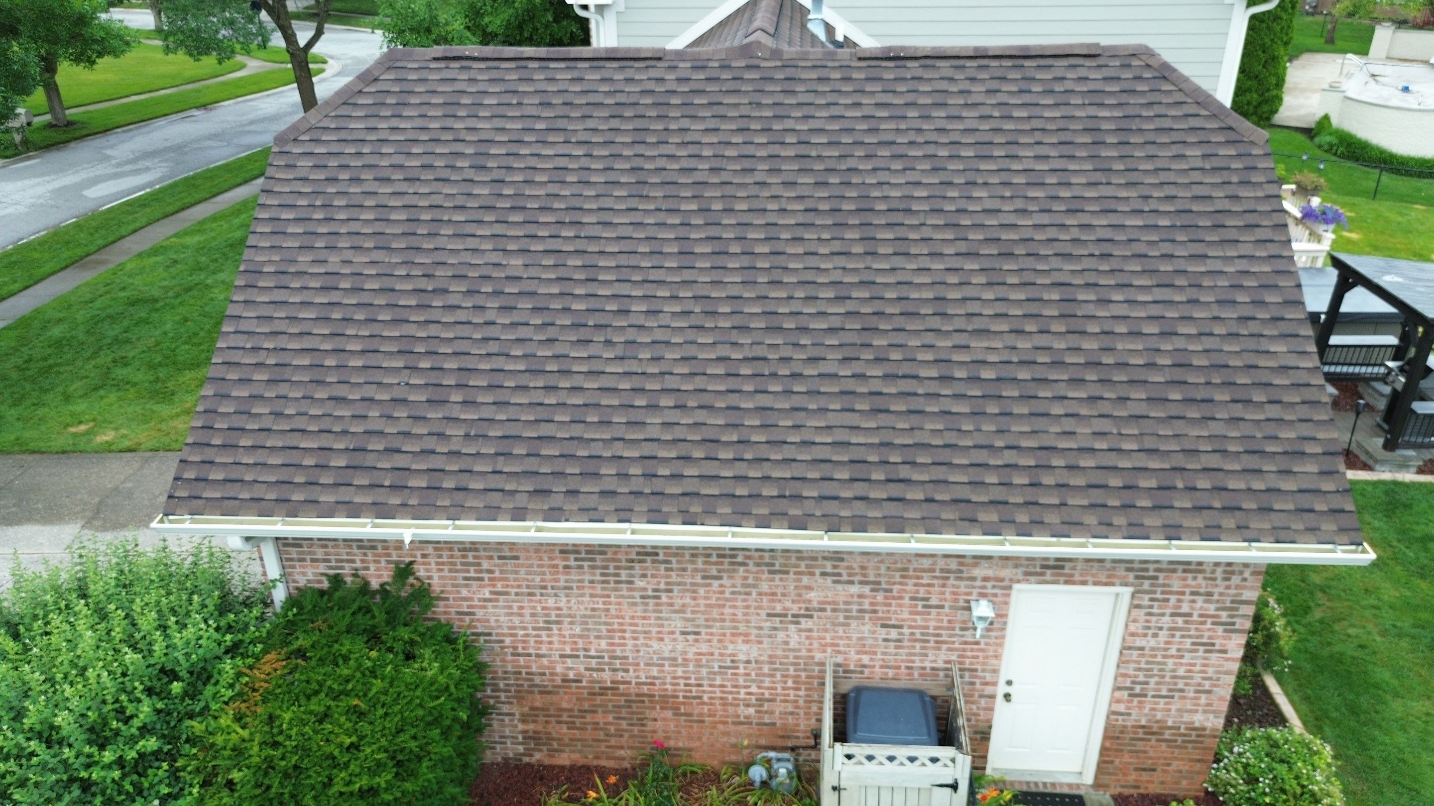 Project in Greenwood by Moss Roofing