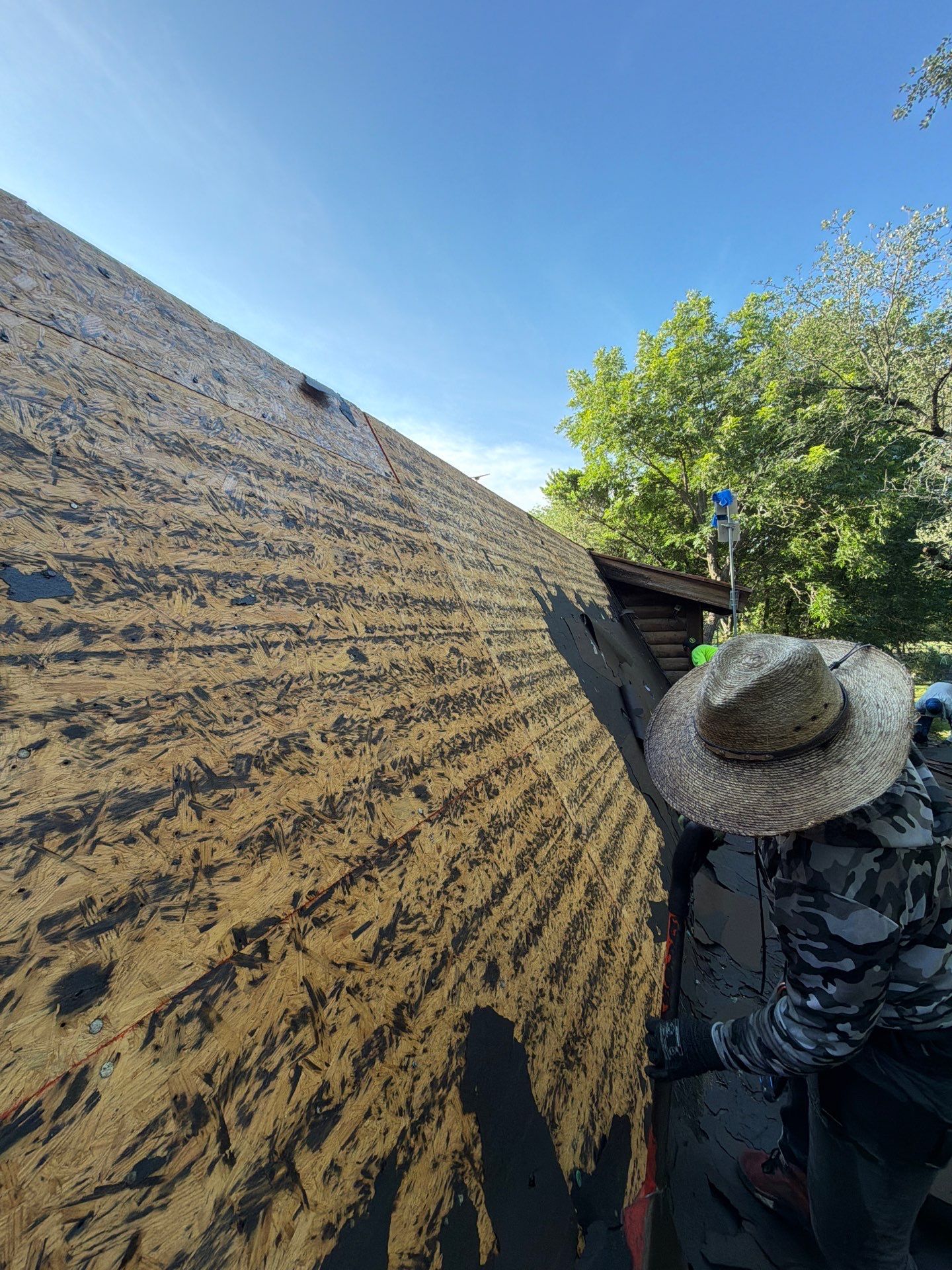 Fort Worth Log Home Roof Replacement and Gutter System Service by Performance 1 Roofing