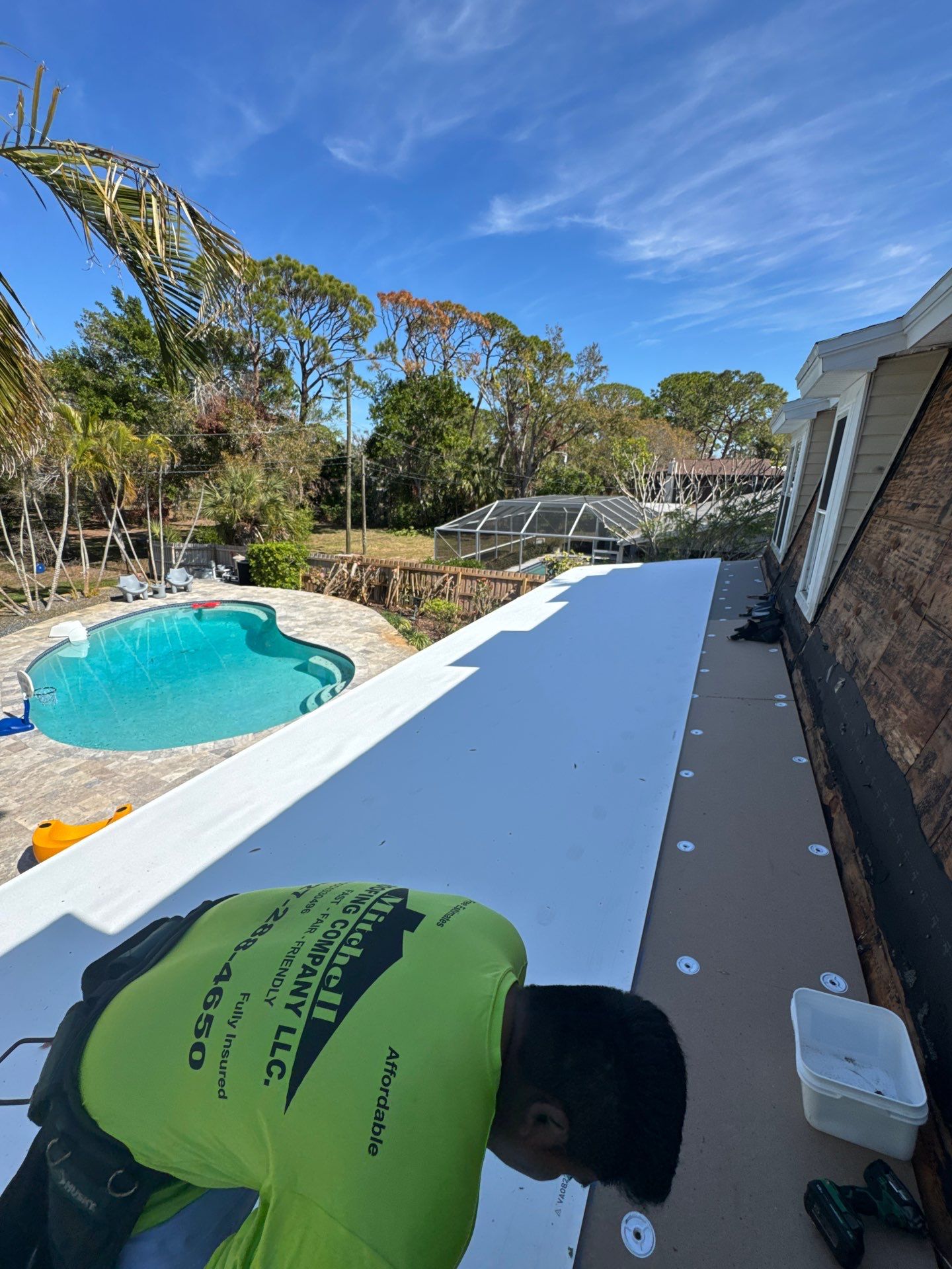 Project in St. Petersburg 33705 by Mitchell Roofing Company LLC
