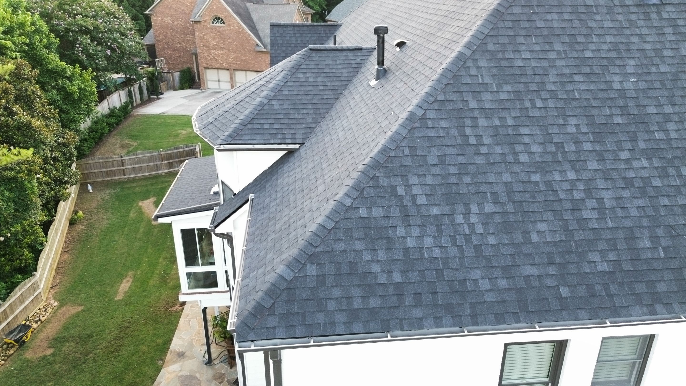 Canton, GA Roof Replacement CertainTeed Landmark Pro Max Def Charcoal Black by Reset Roofing