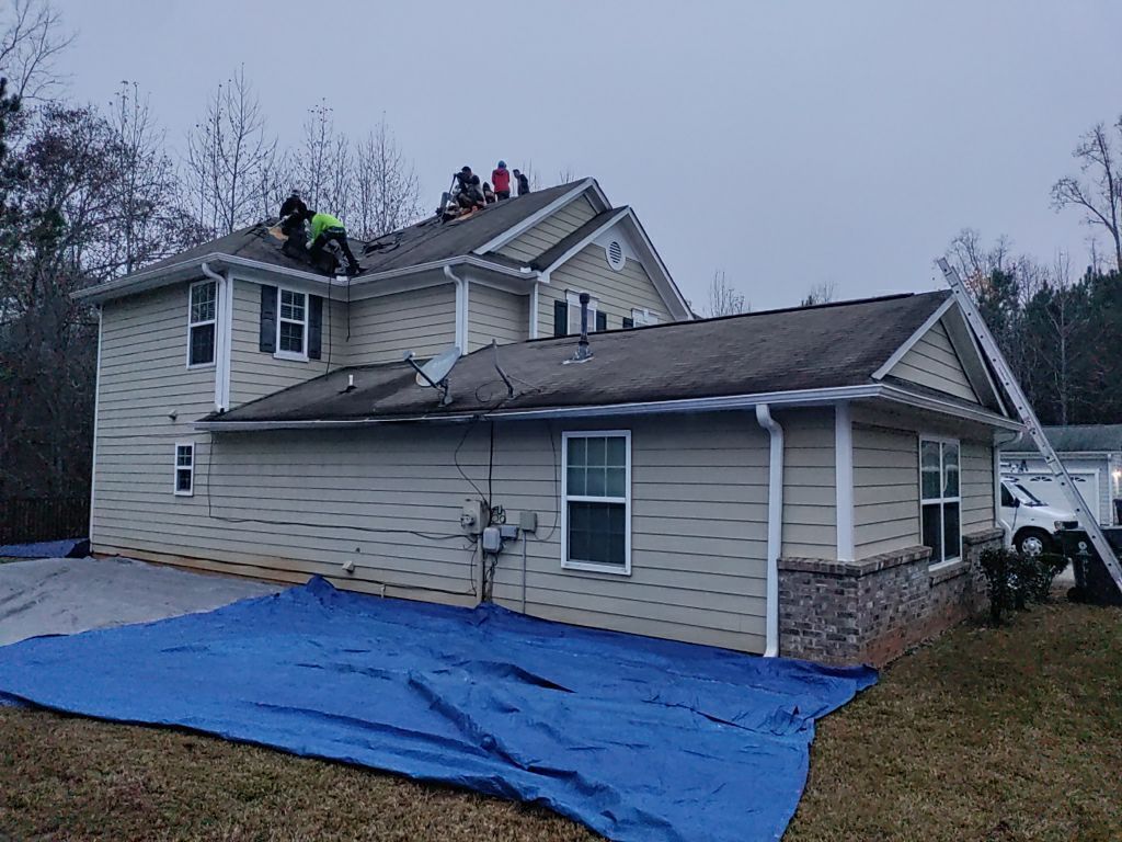 Residential Roofing Installation using Owens Corning by Inspector Roofing and Restoration
