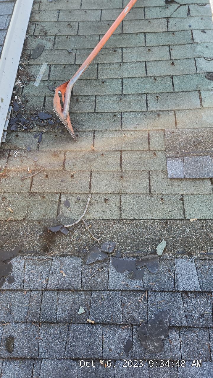 Residential Roofing Installation using Owens Corning TruDefinition Sierra Gray by A Plus Exterior