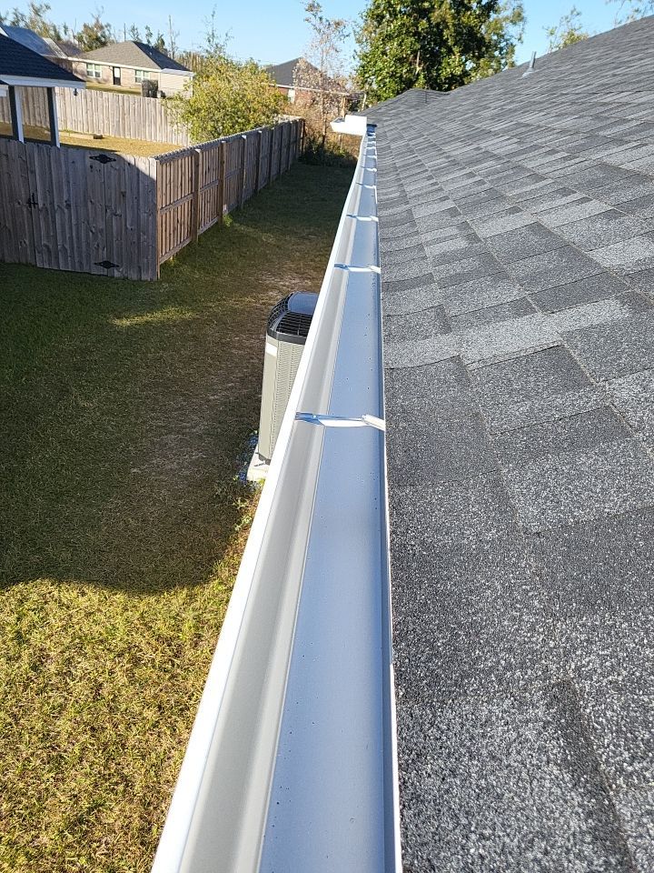 Gutter Installation using K-Style Seamless Gutters by Gutter Professors