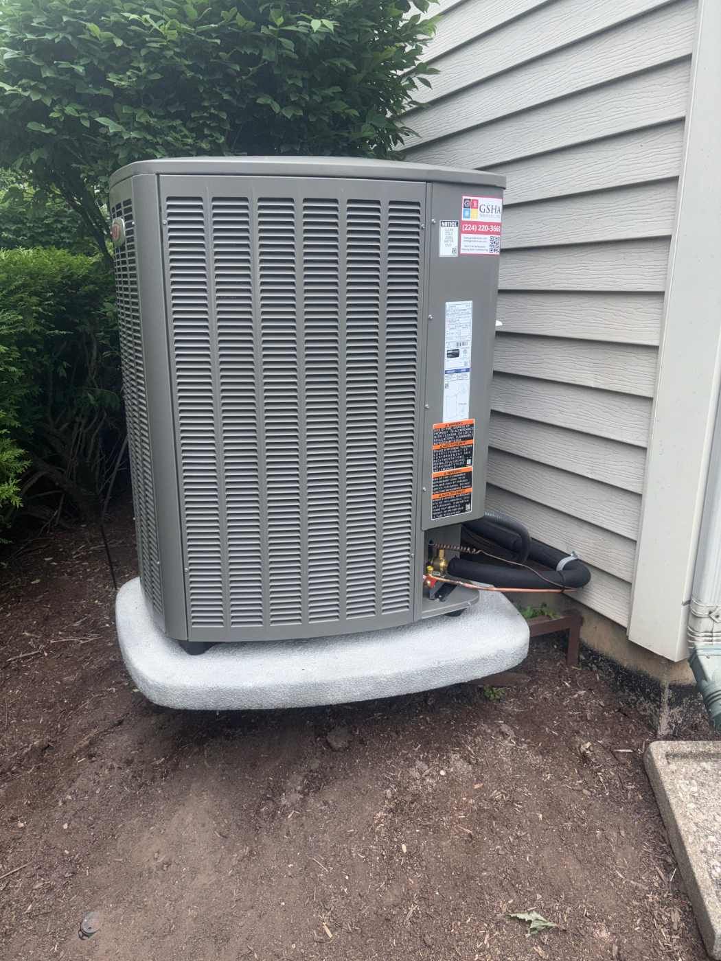 Lennox Elite EL297V Furnace & EL18KCV Air Conditioner Installation with Duct Cleaning – Algonquin, IL | GSHA Services, LTD by GSHA Services LTD