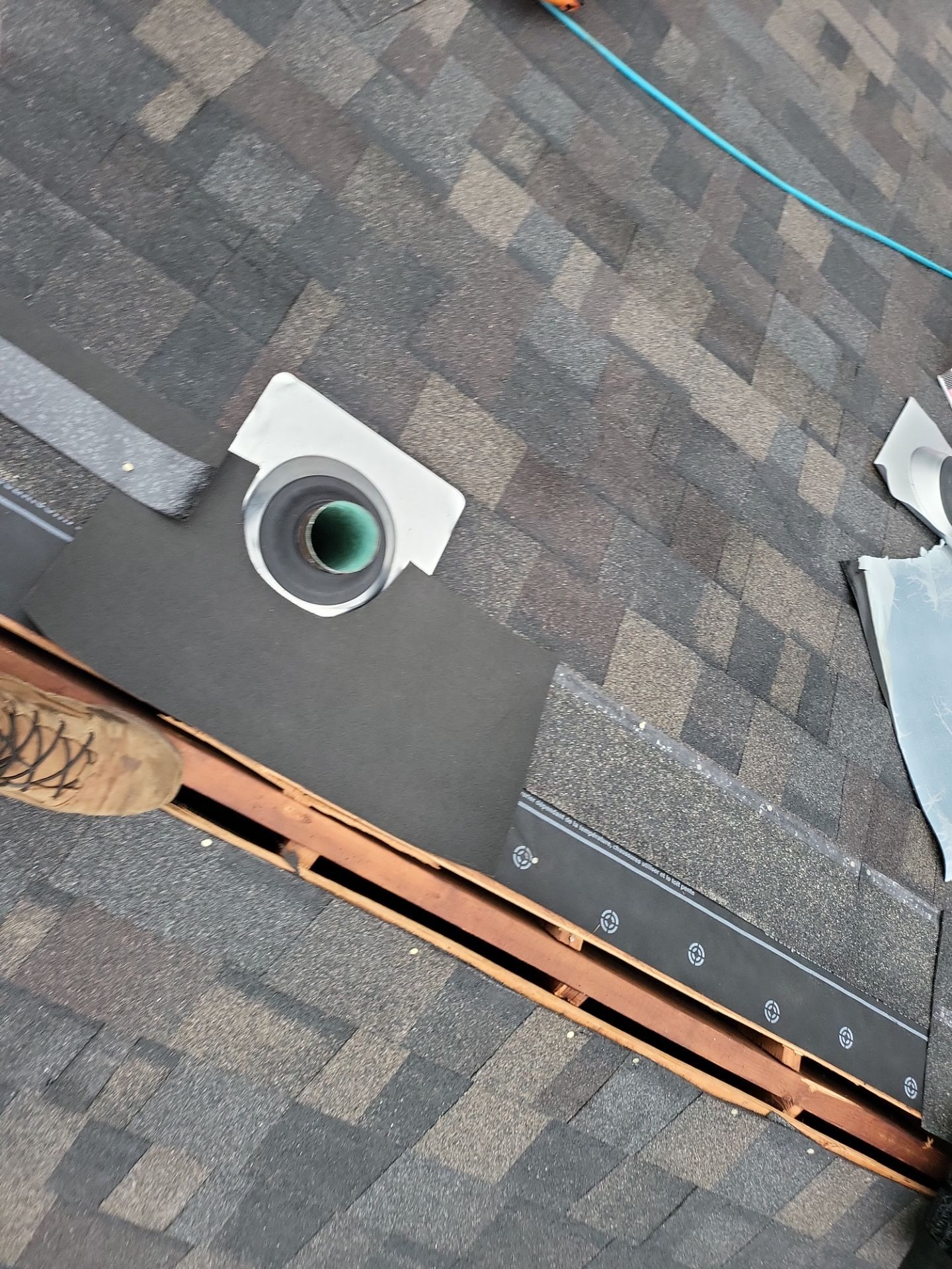 Residential Roofing Installation using Owens Corning TruDefinition Duration Designer - Black Sable by A Plus Exterior