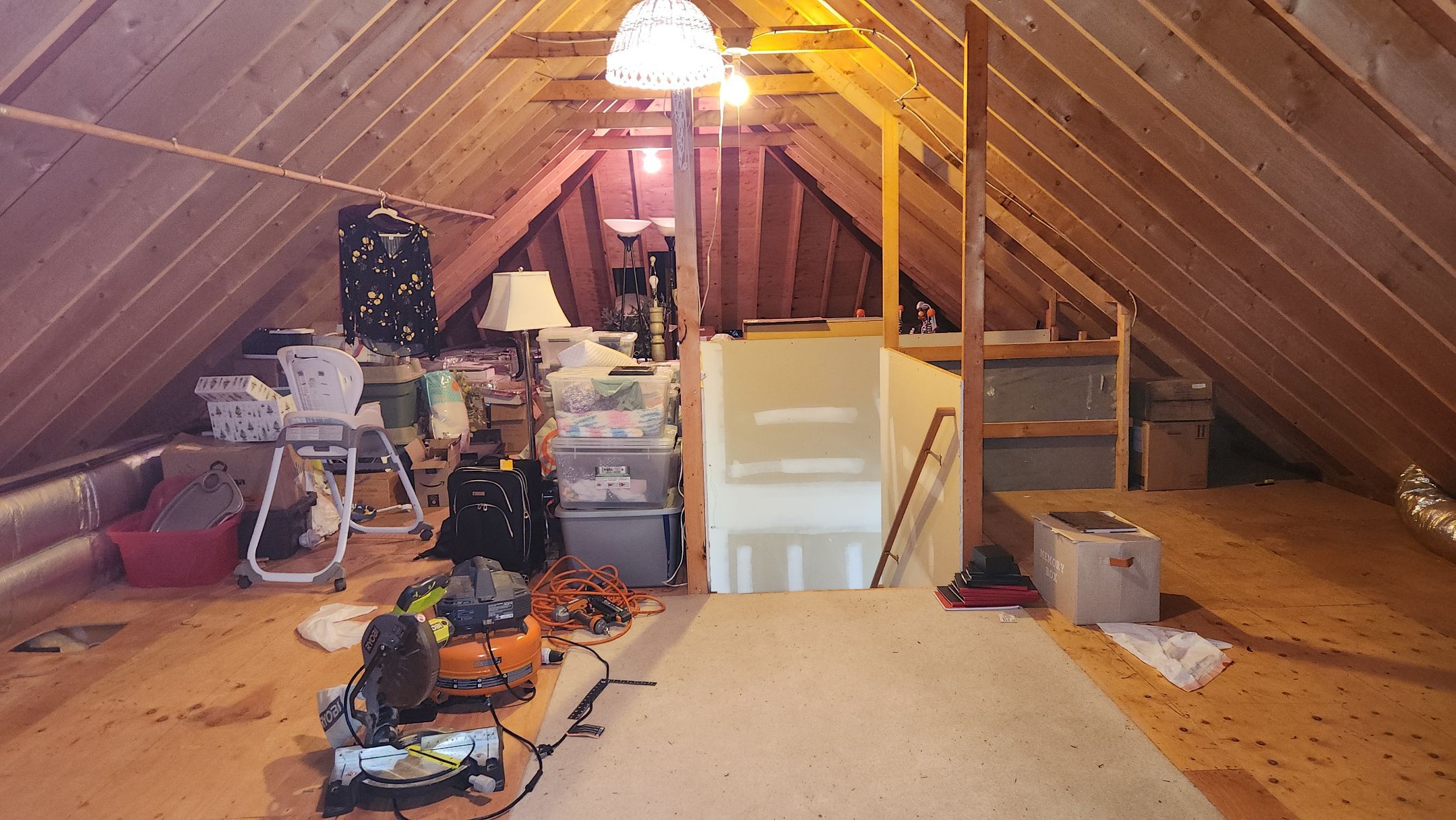 Stunning Attic Renovation  by DiGiorgi Roofing and Siding Inc