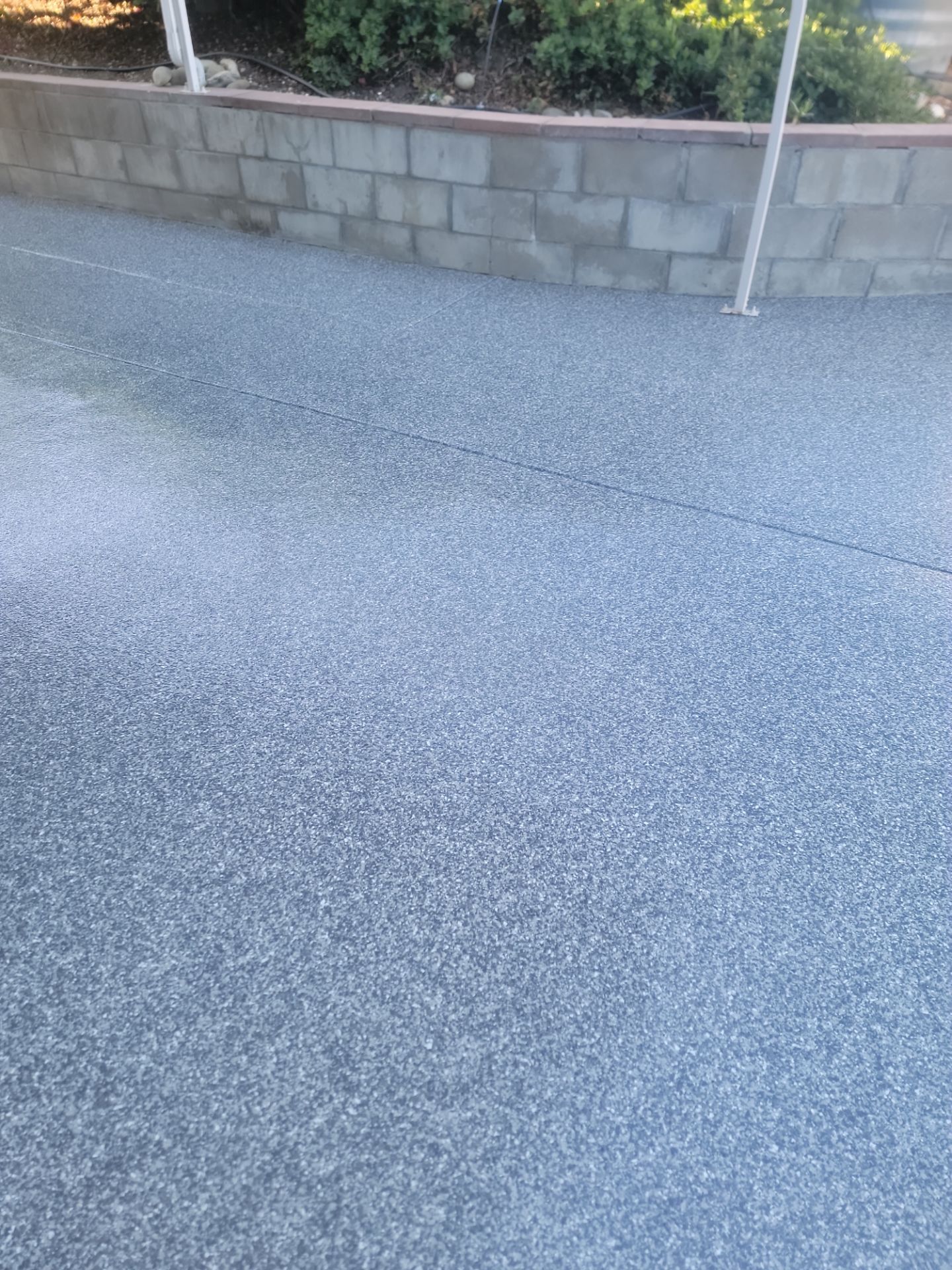 Silver Creek Carport Floor Coating in Pismo Beach by MGP Coatings