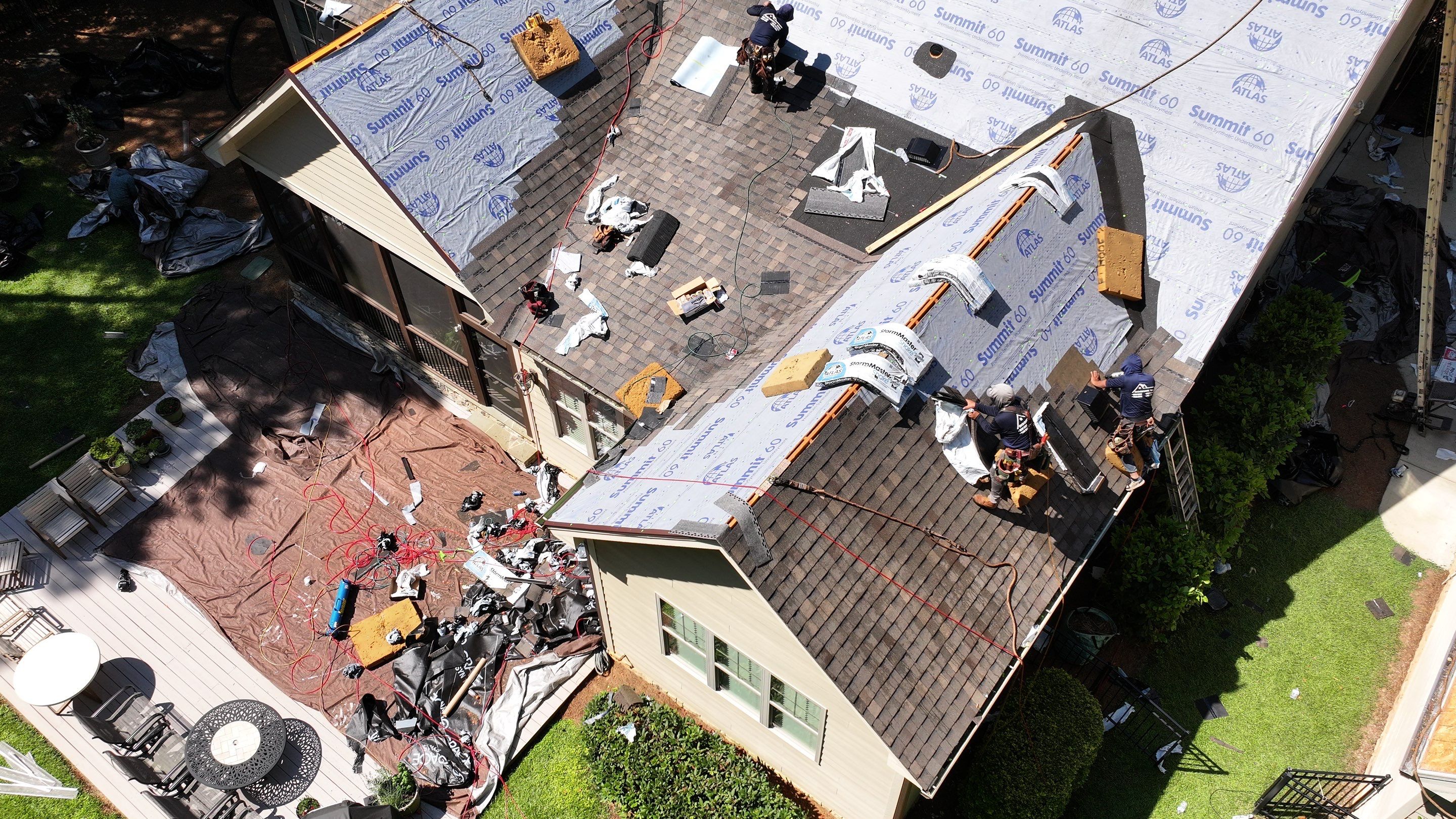 Project in Creedmoor - Atlas StormMaster Shake Weathered Wood by Pro Performance Roofing