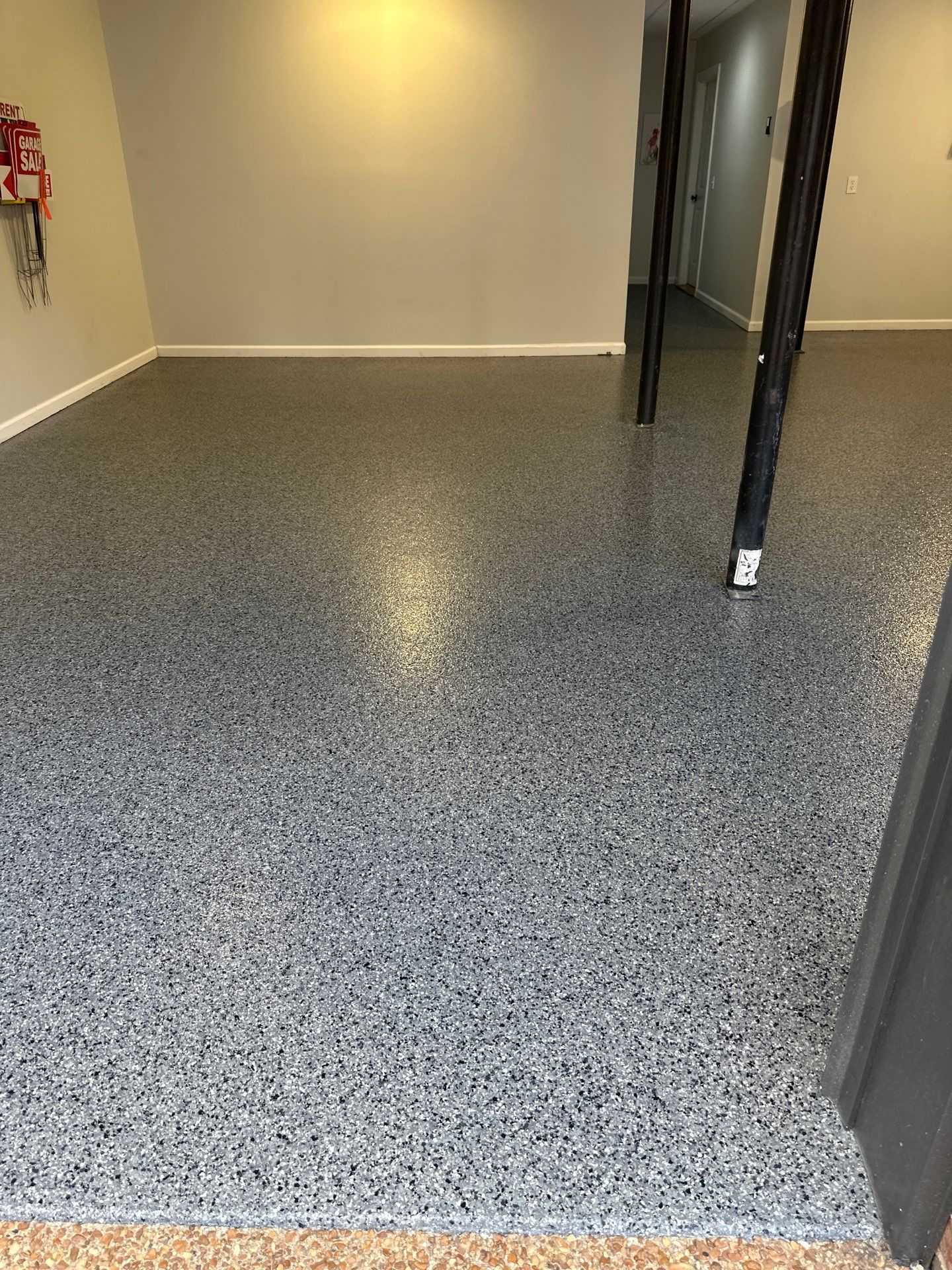 Garage Floor Coating using Nightfall by My Garage Floor Guys