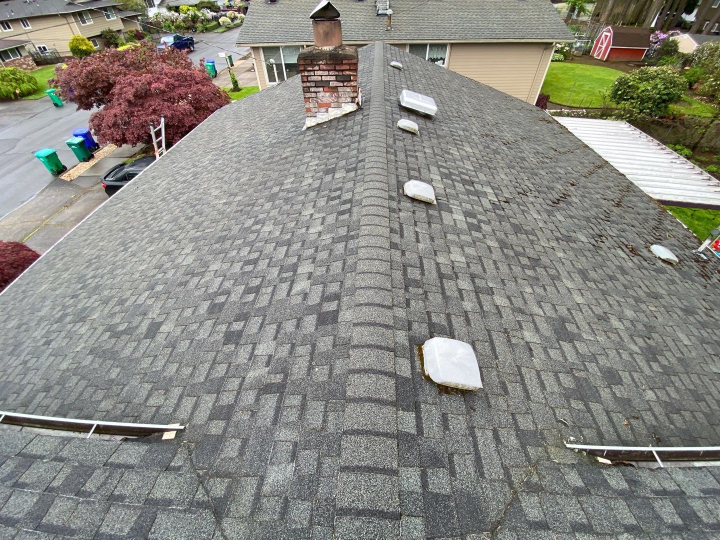 Onyx Black Shingles by Reimagine Roofing