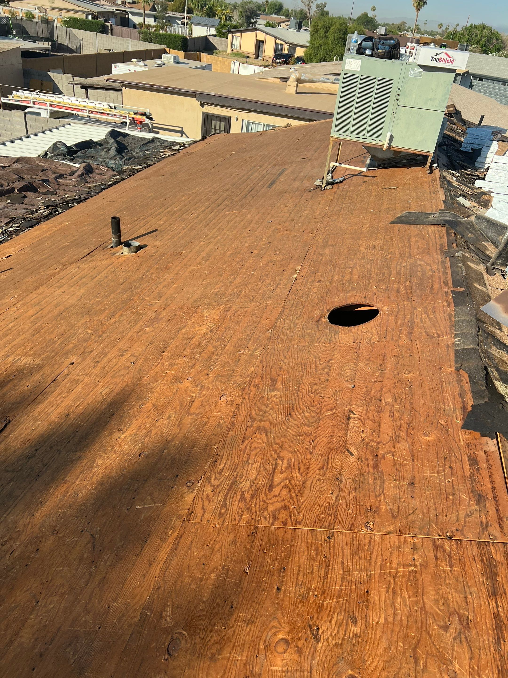 Melissa's Full re-roof by All Storm Roofing & Construction