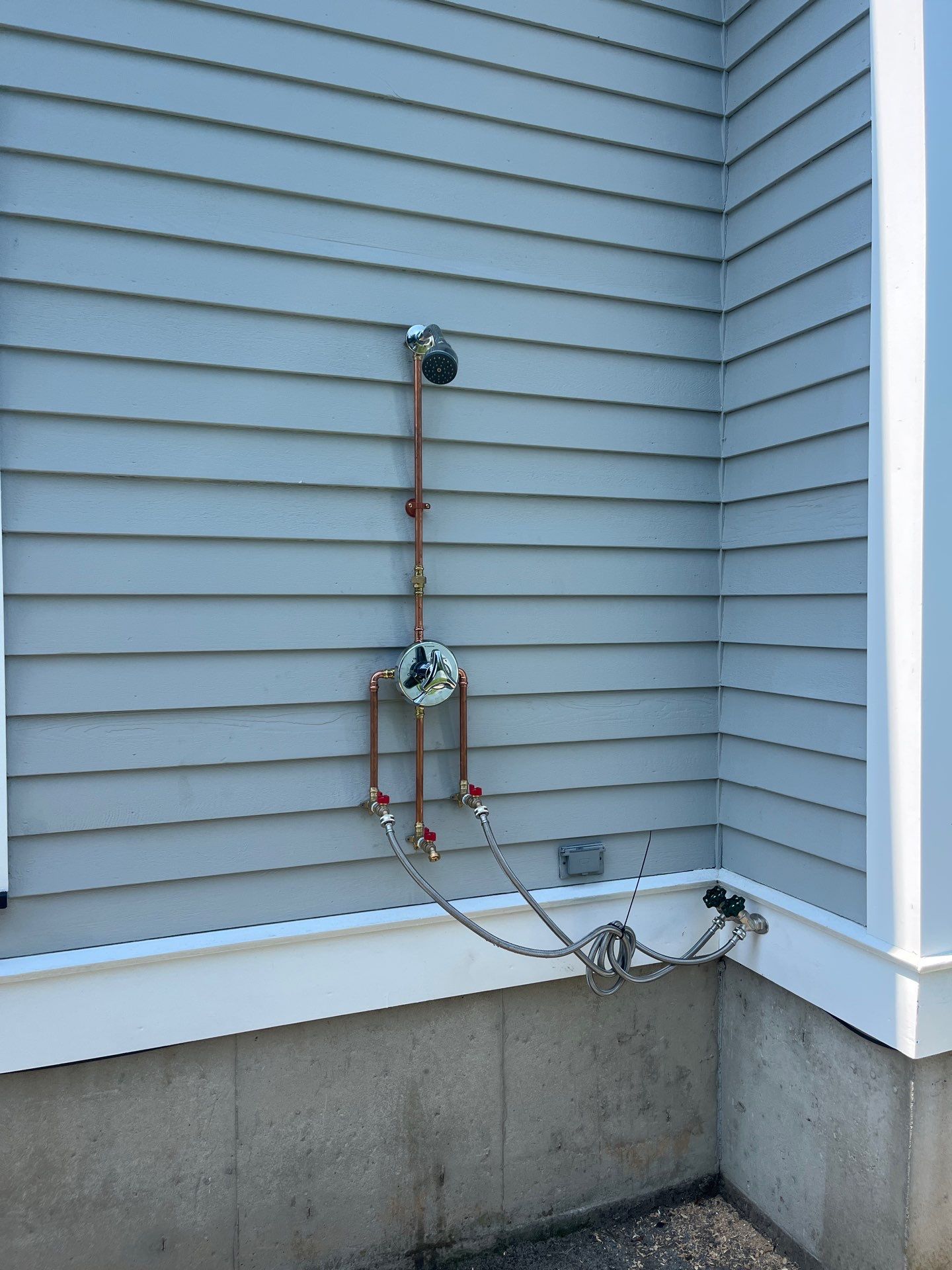 Outdoor Shower & Exterior Faucet Installation Installation — Marblehead, MA by FAGONE MECHANICAL