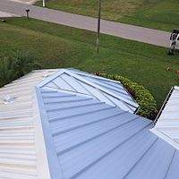 24ga 1.5" Mechanical Seam Mill Finish by Total Roofing System The Metal Roof Experts
