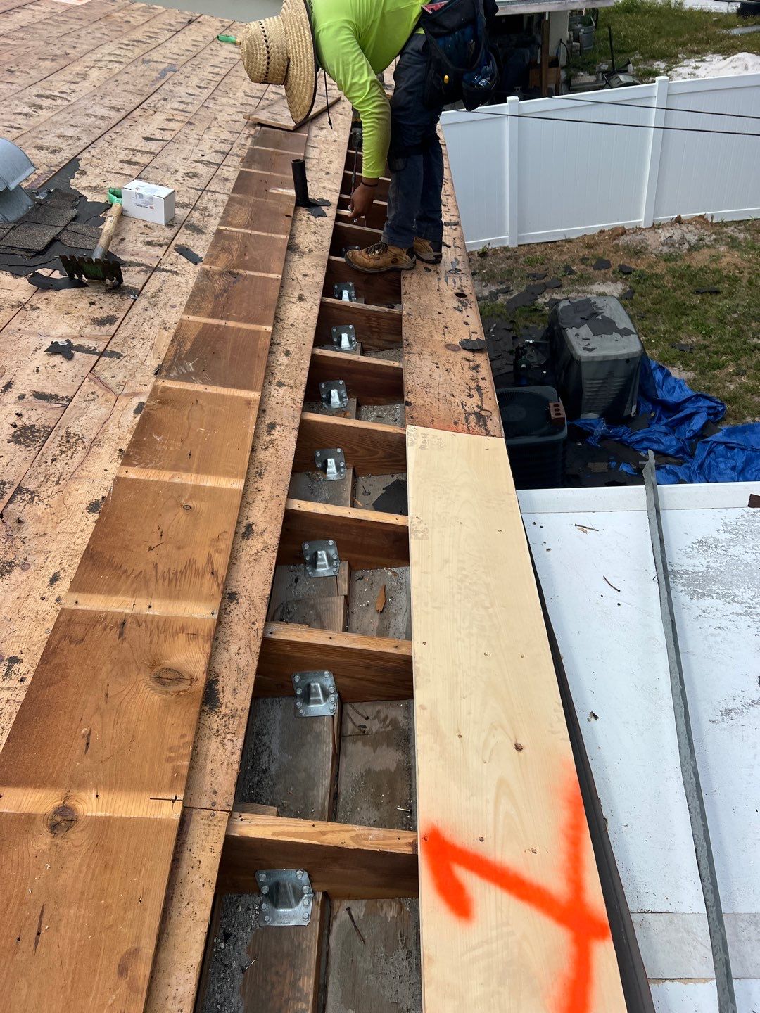 Project in St. Petersburg 33710 by Mitchell Roofing Company LLC 