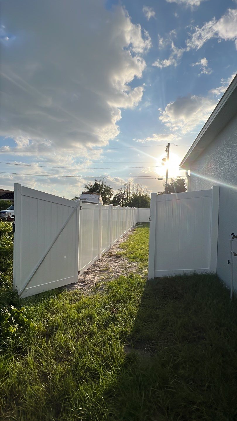 Vinyl Fence Installation using Vinyl Privacy Fence  by Asap fence and gates, LLC