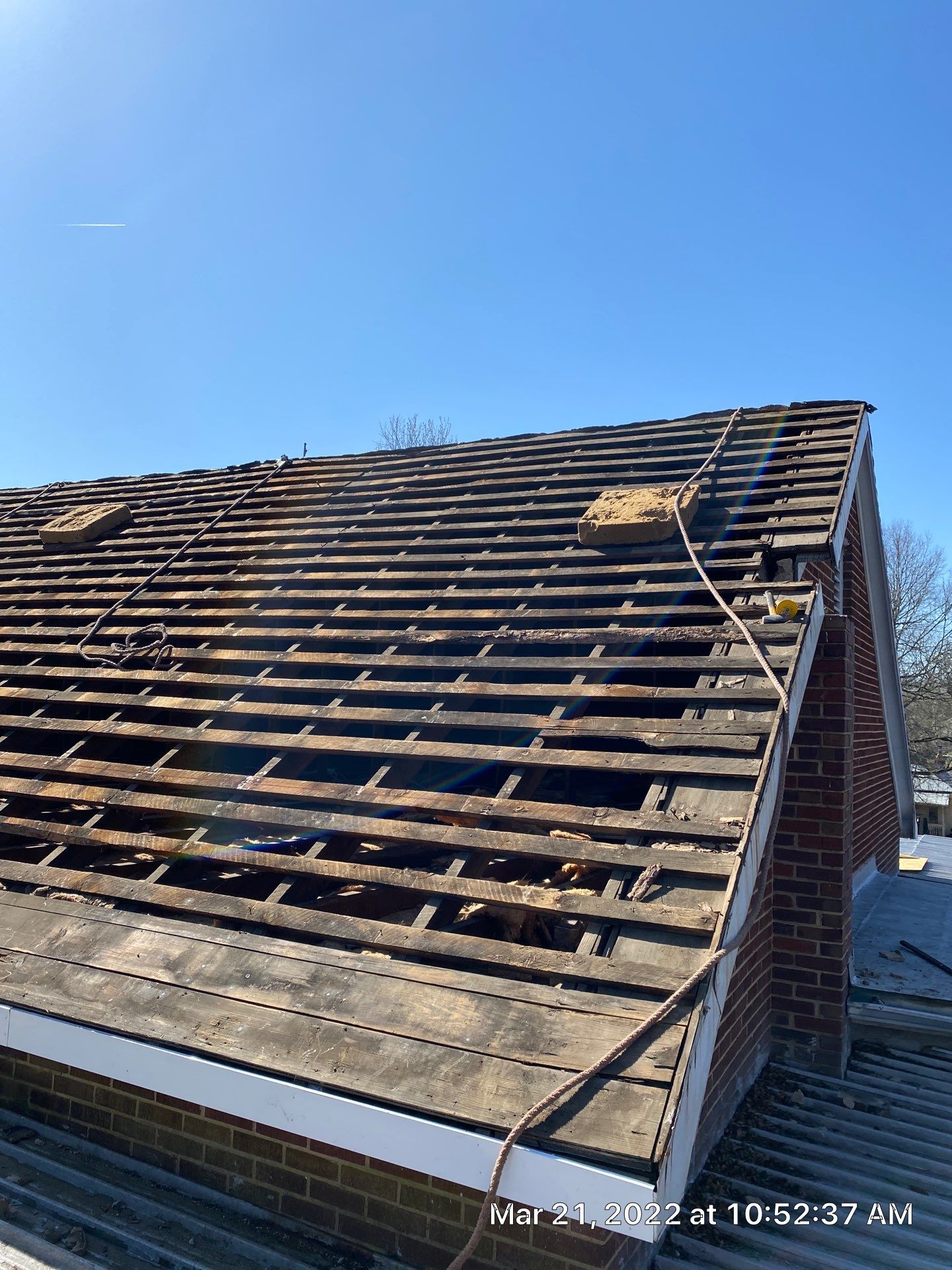 Primitive Baptist Church using Standing Seam Metal by Just In Time Roofing and Restoration