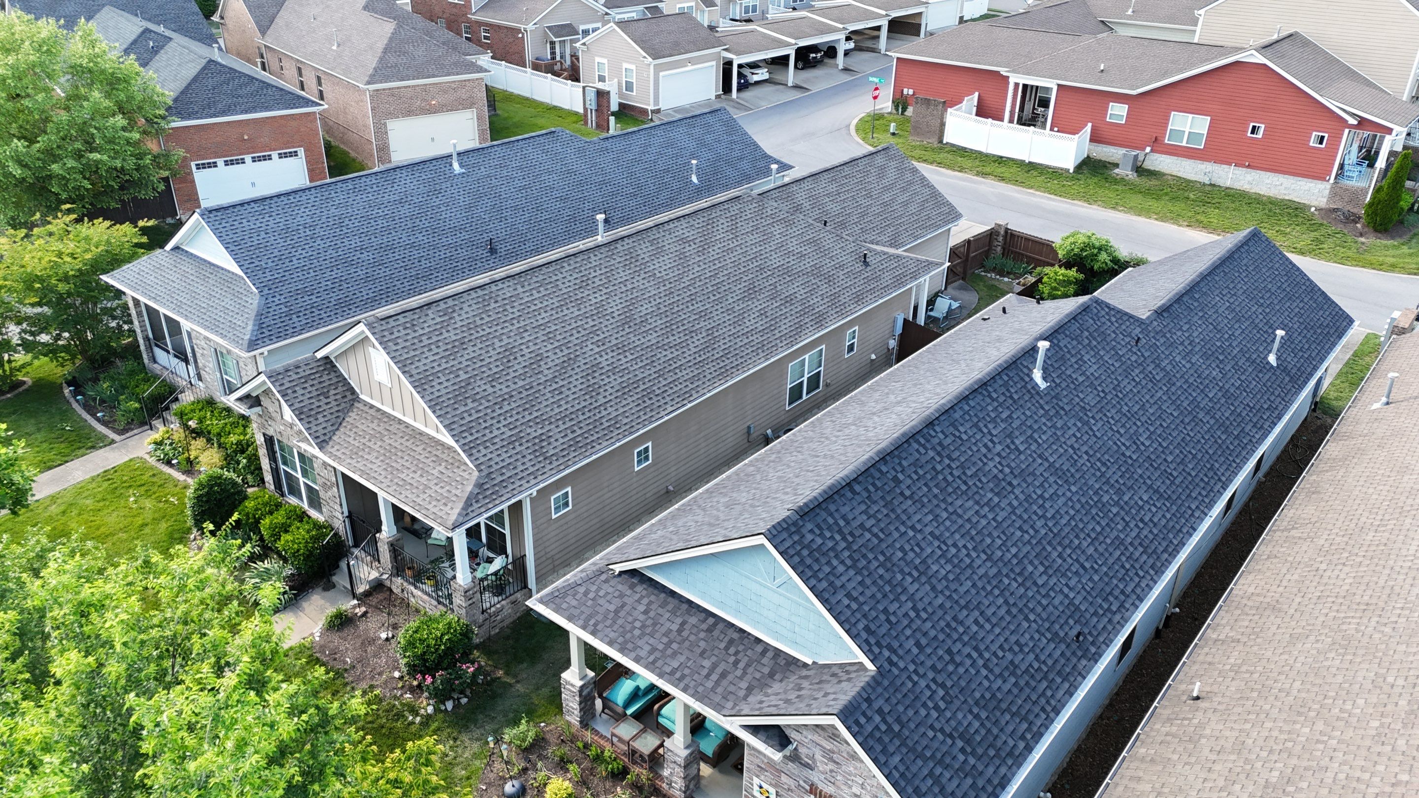 Moire Black Re-Roof by Royal House LLC