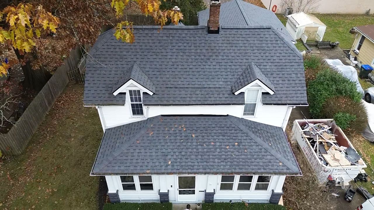 Atlas Pinnacle, Color, Pewter, Drip Edge, Color, Black by Eagle Eye Roofing