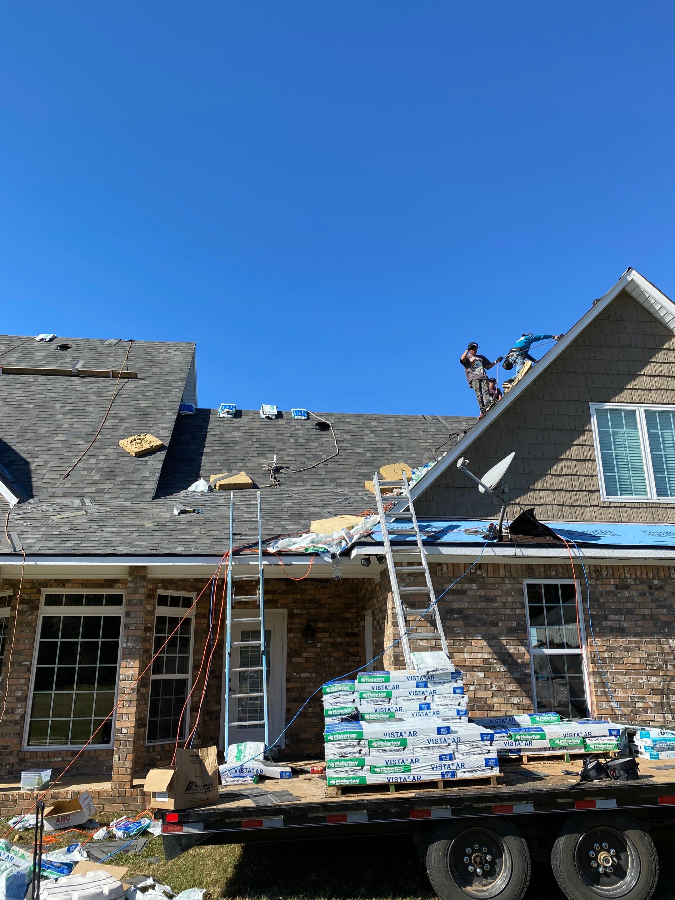 Residential Roofing Repair using Malarkey Vista: Storm Gray by Hostetler Roofing
