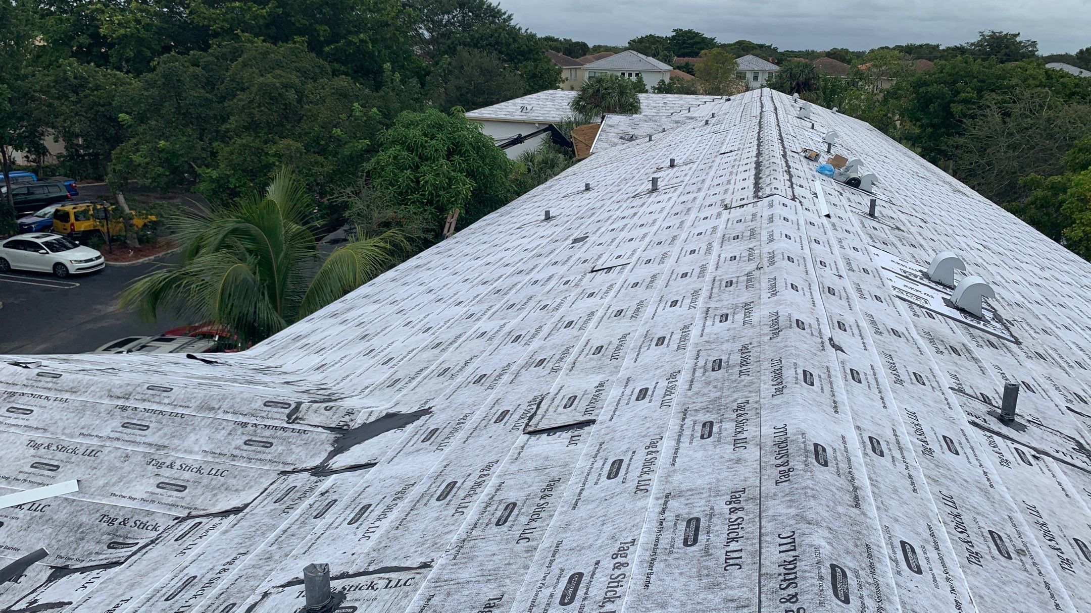 Residential Roofing Installation using Eagle Roofing Tile by BLUES BROTHERS ROOFING