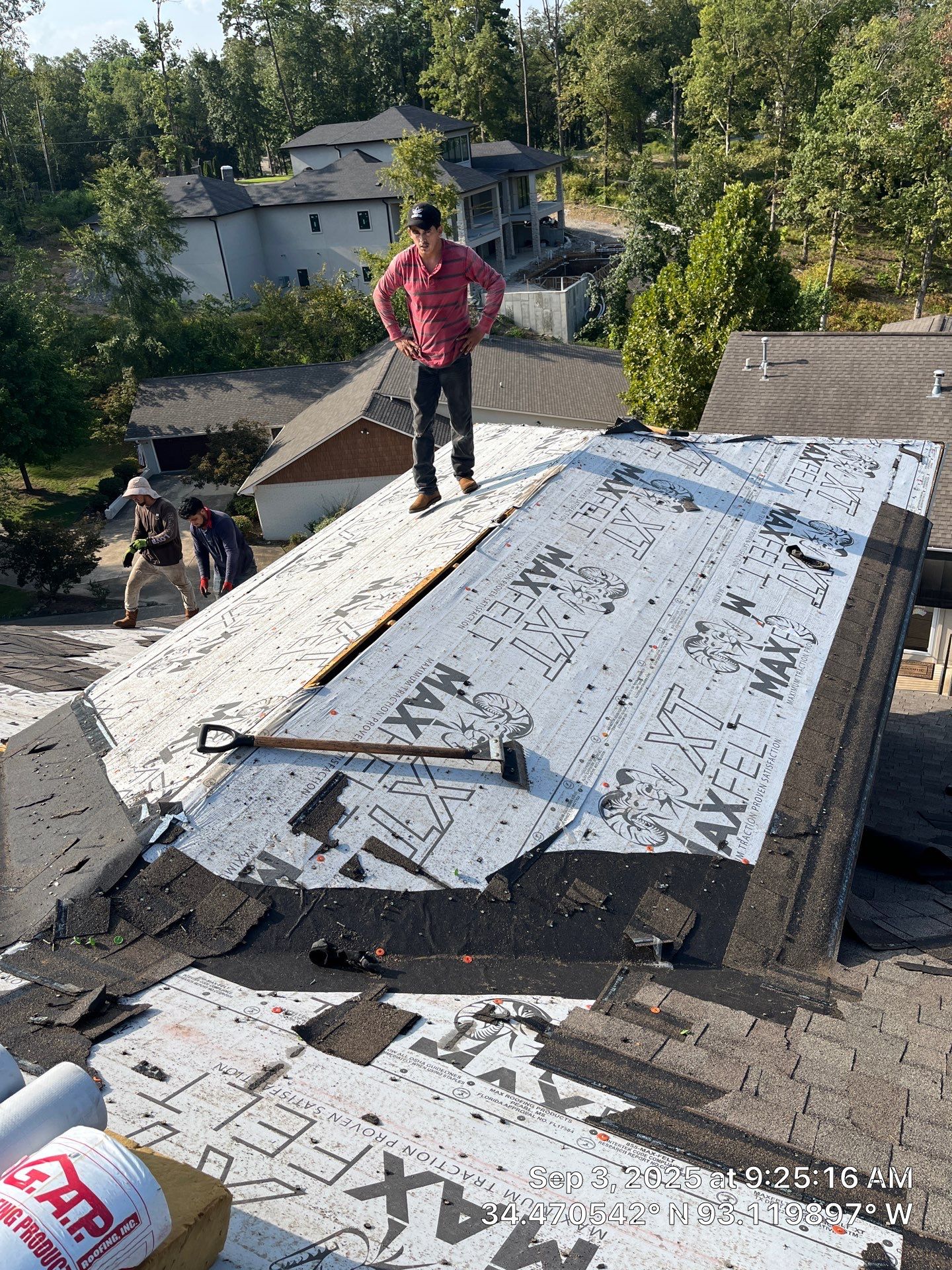 Multi-Unit Architectural Shingle Roof Replacement in Hot Springs Arkansas by Temple Roofing and Exteriors