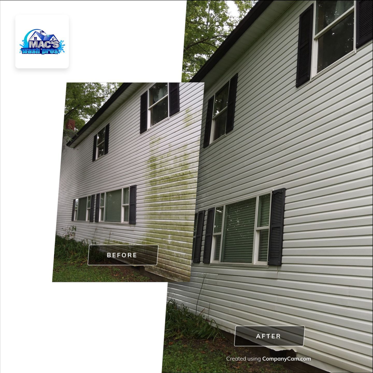 Project in Frankfort by Mac's Wash Pros