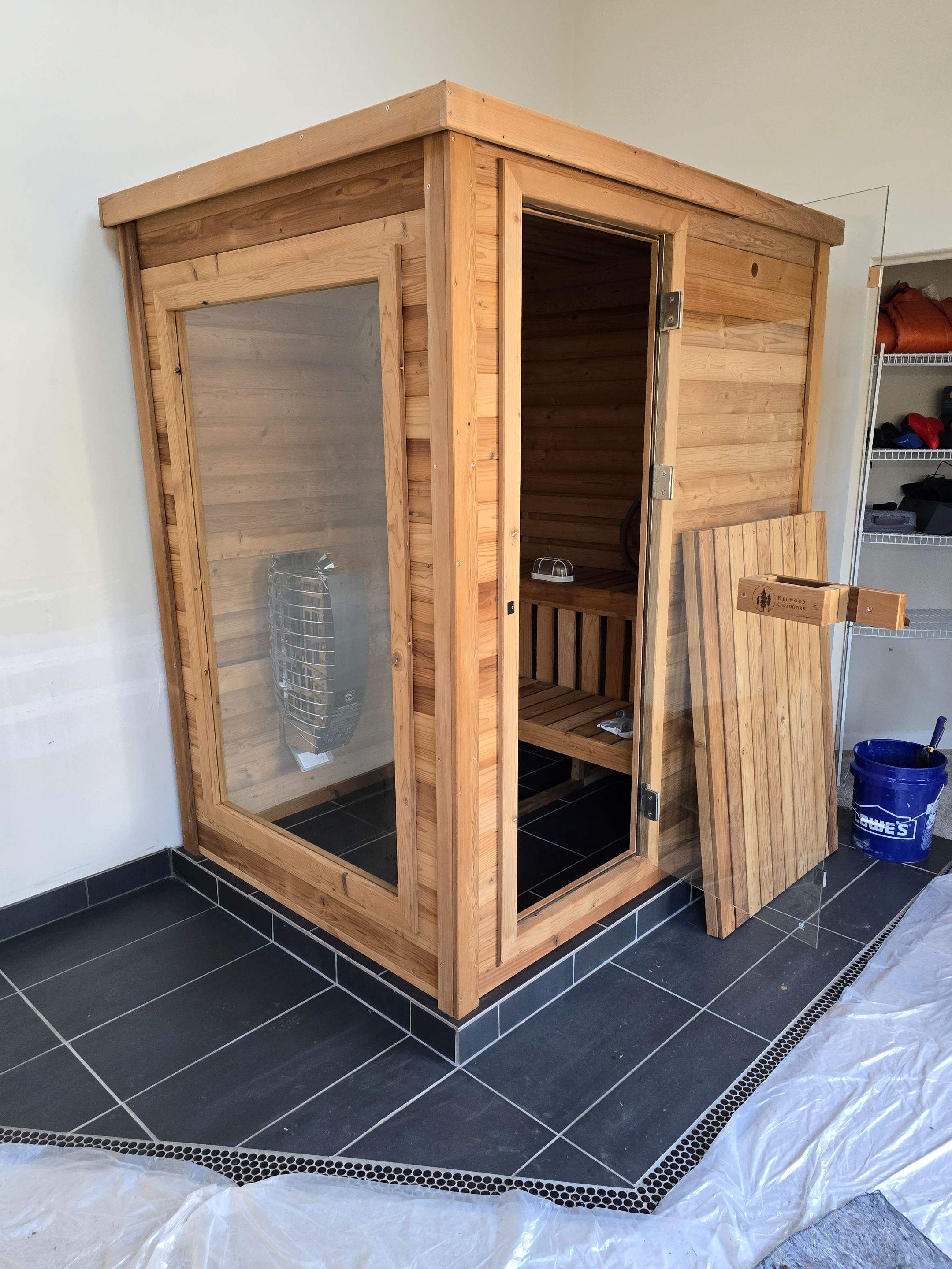 Permeable Paver & Sauna Build by Billy Weatherspoon Contractor