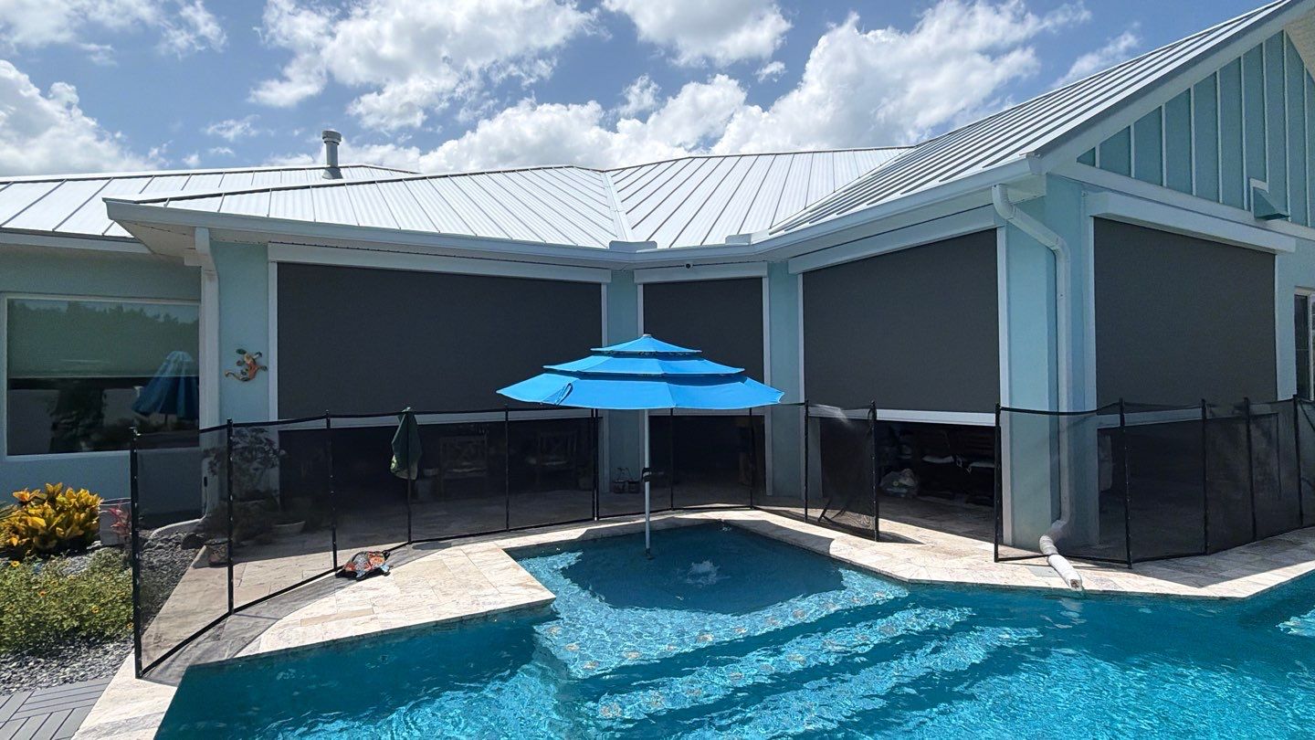 Motorized Hurricane Screens by Smart Guard Shutters