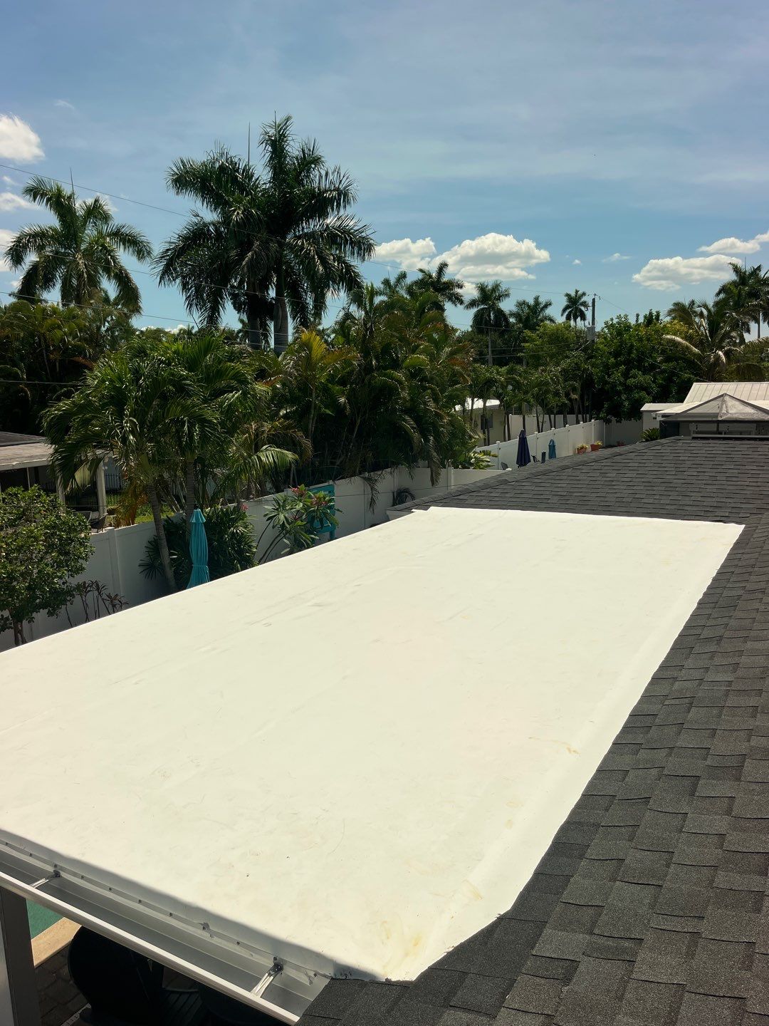 Residential Roofing Repair using TPO Roofing System by Durabilis Roofing INC
