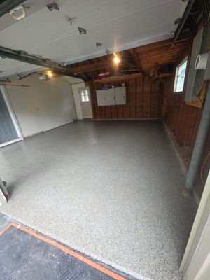 Vintage Bedstone Garage Coating