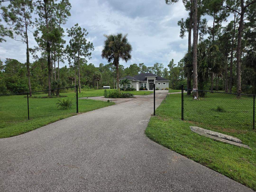 Chain Link Install in Naples by True Fence LLC