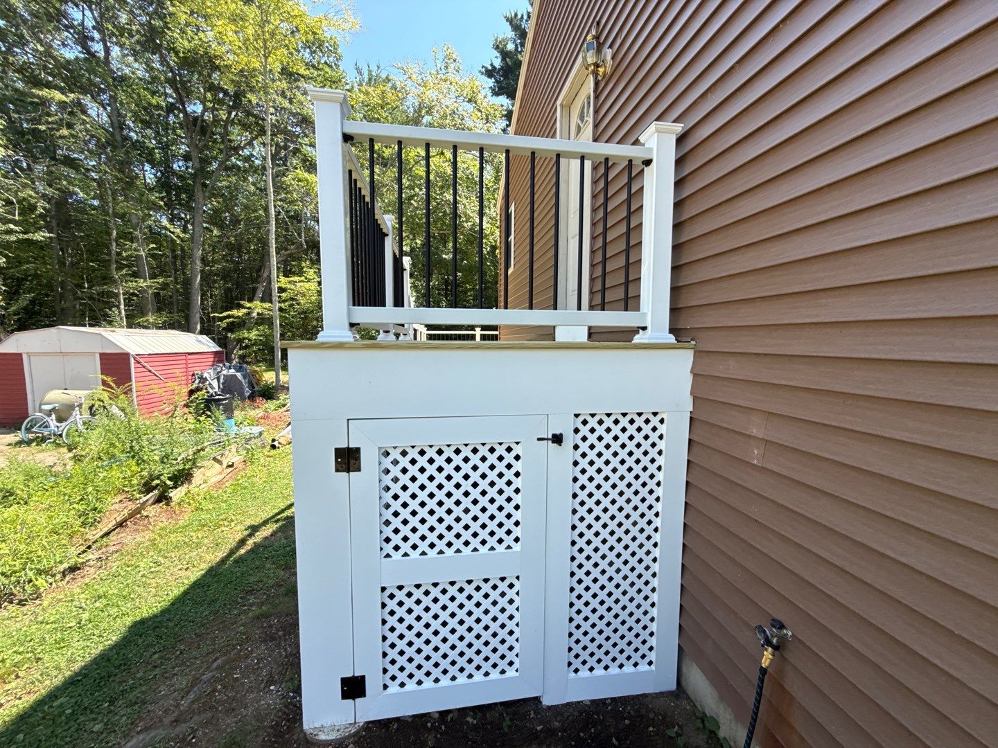 Custom Pressure-Treated Deck and Accessible Ramp Installation in York by Sensible Home Solutions