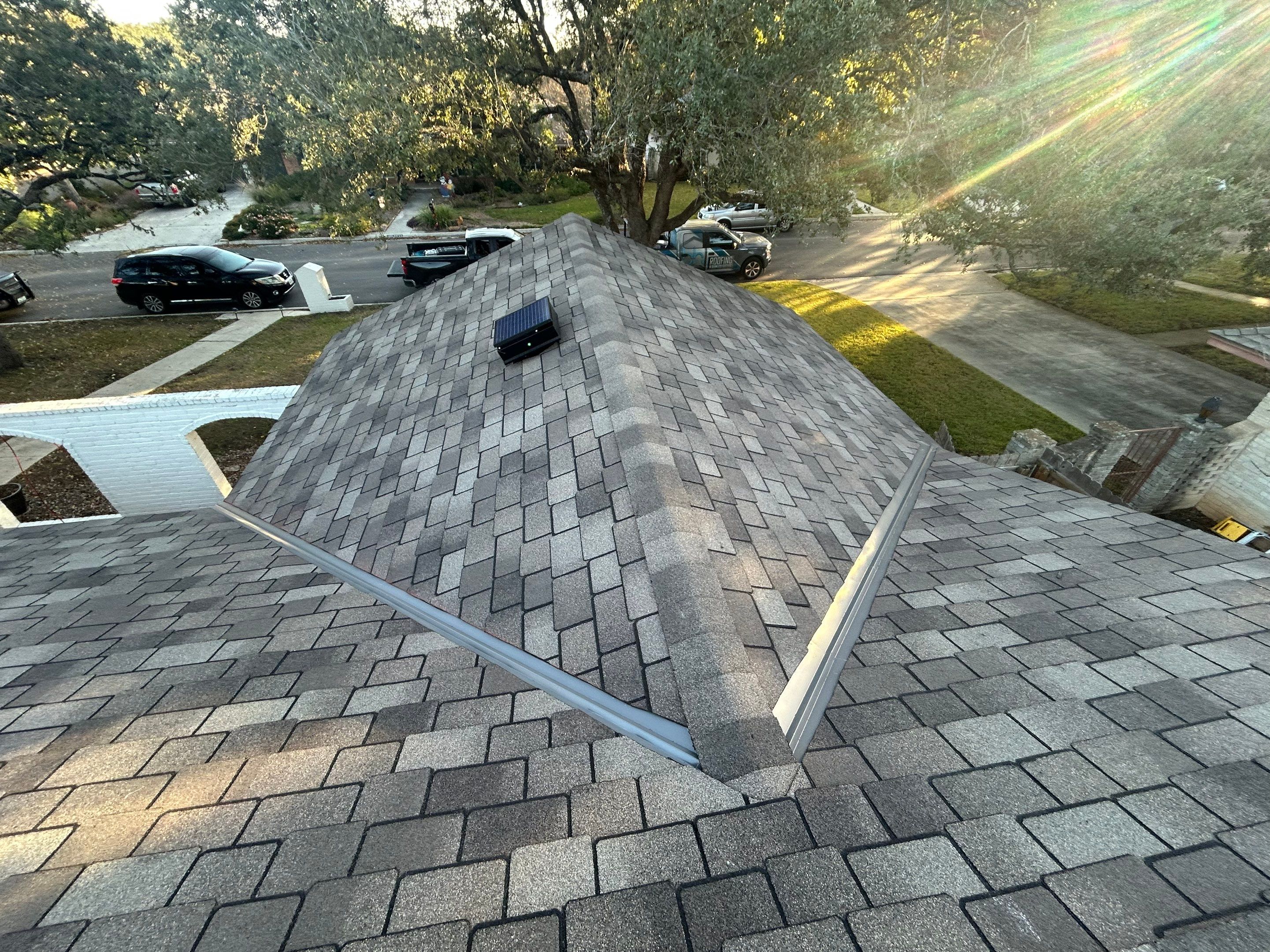 Roof Replacement and Gutter Install - 78239 by bh roofing
