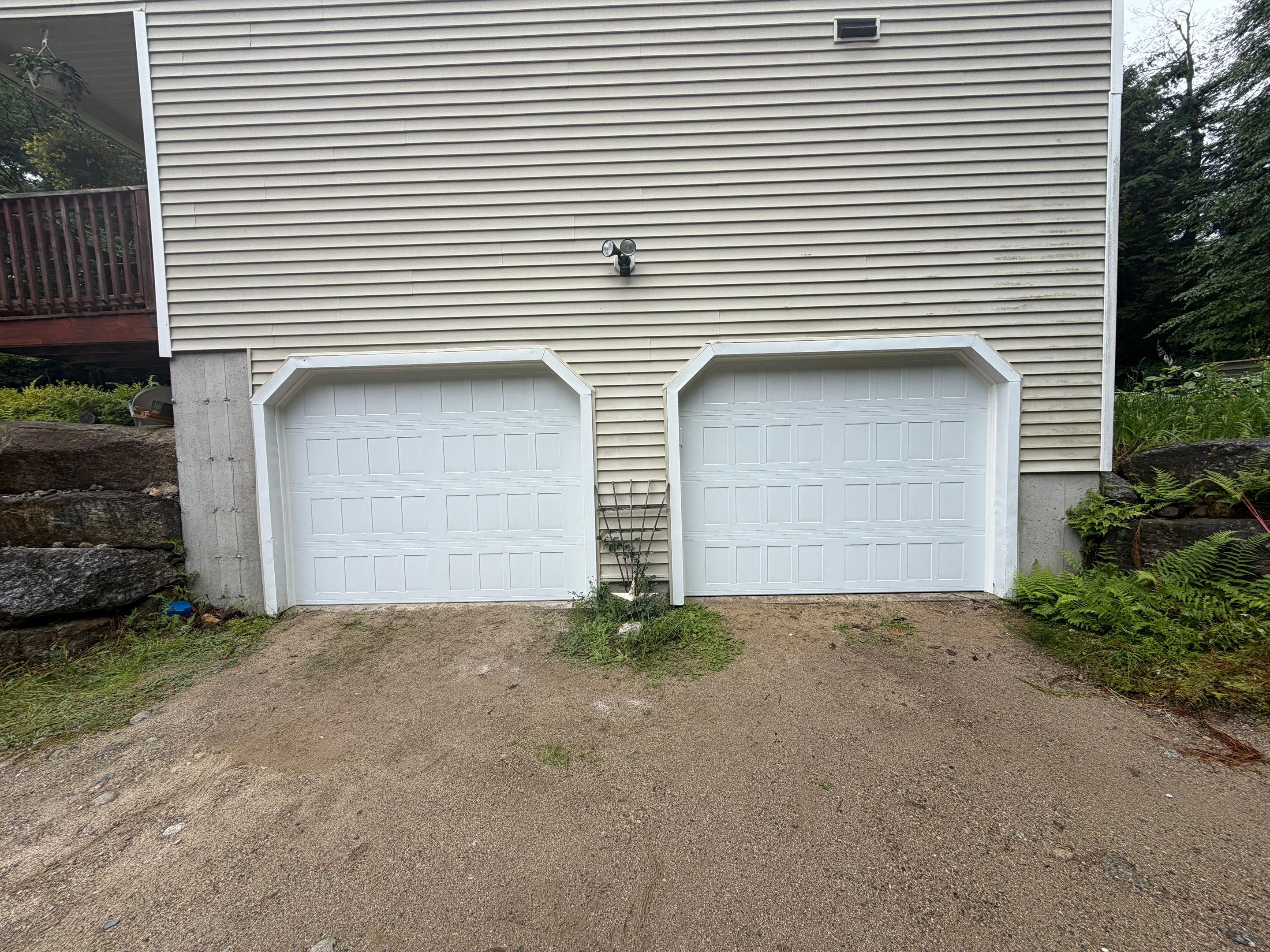 Door Installation using Raynor Encore Garage Door by Keene Door