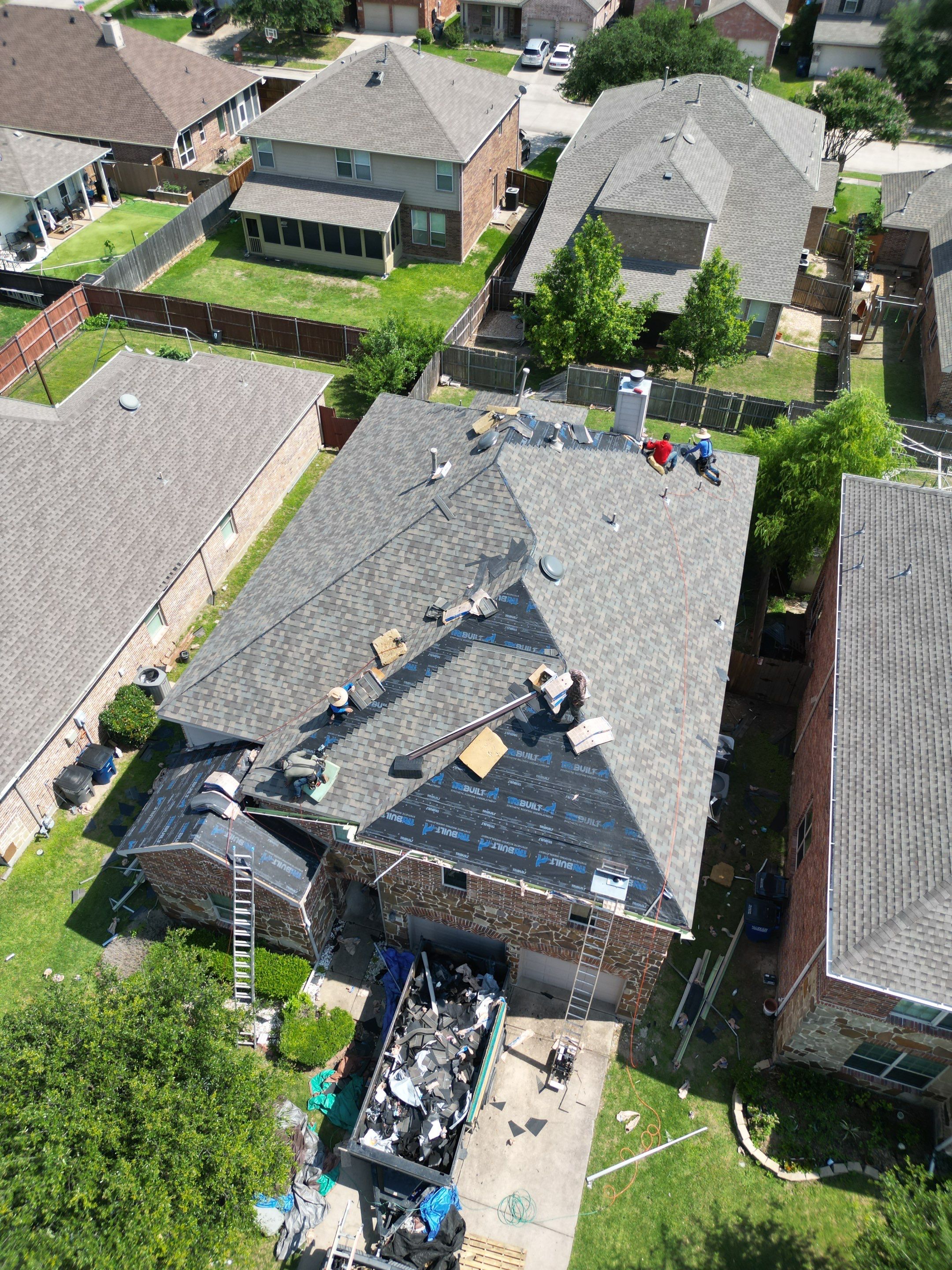 Project in Wylie by Rhino Roofing and General Contracting, LLC
