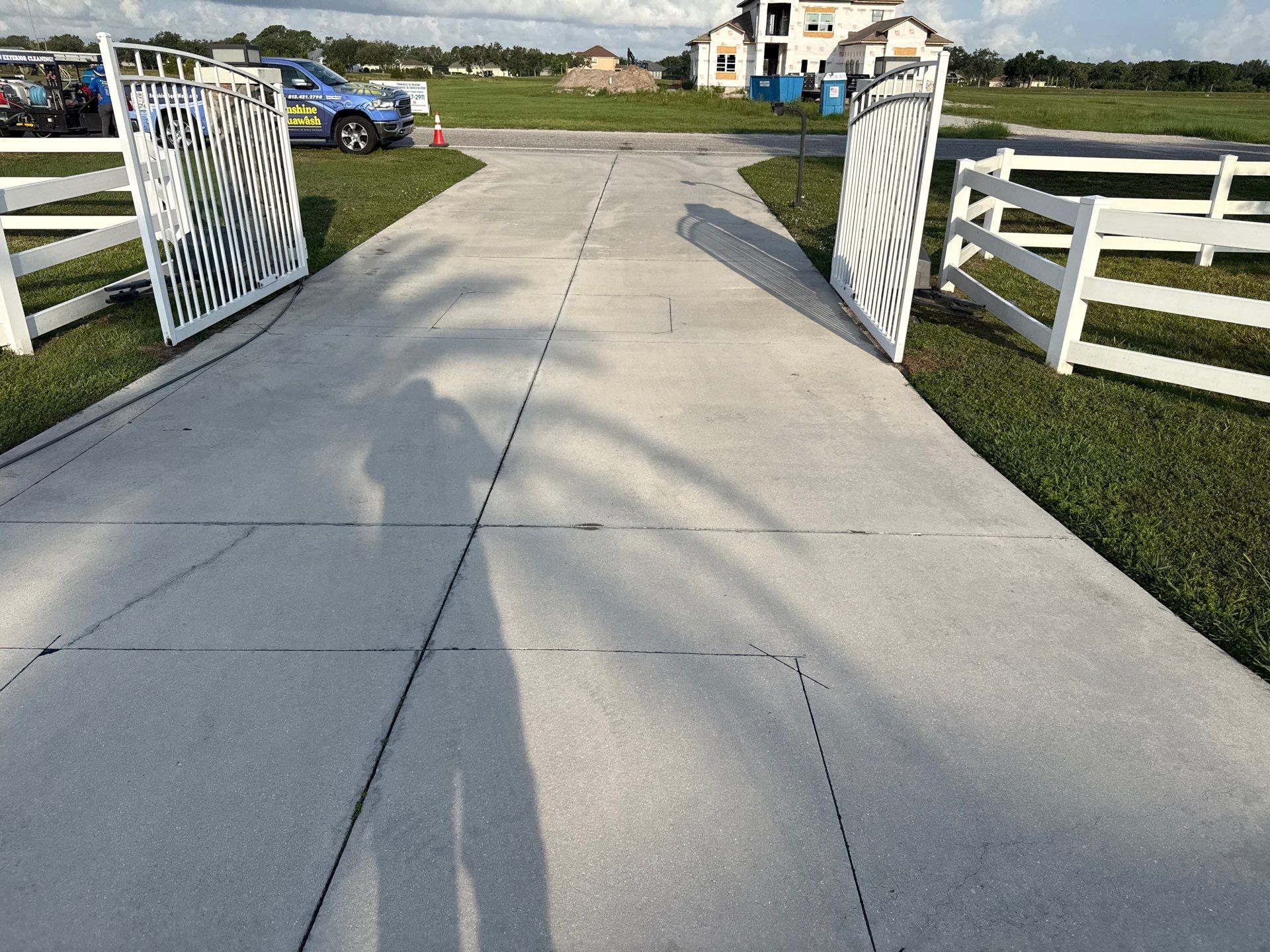 Comprehensive Exterior Cleaning for 2-Story Home in Foxbrook Community – Parrish, FL by Sunshine AquaWash
