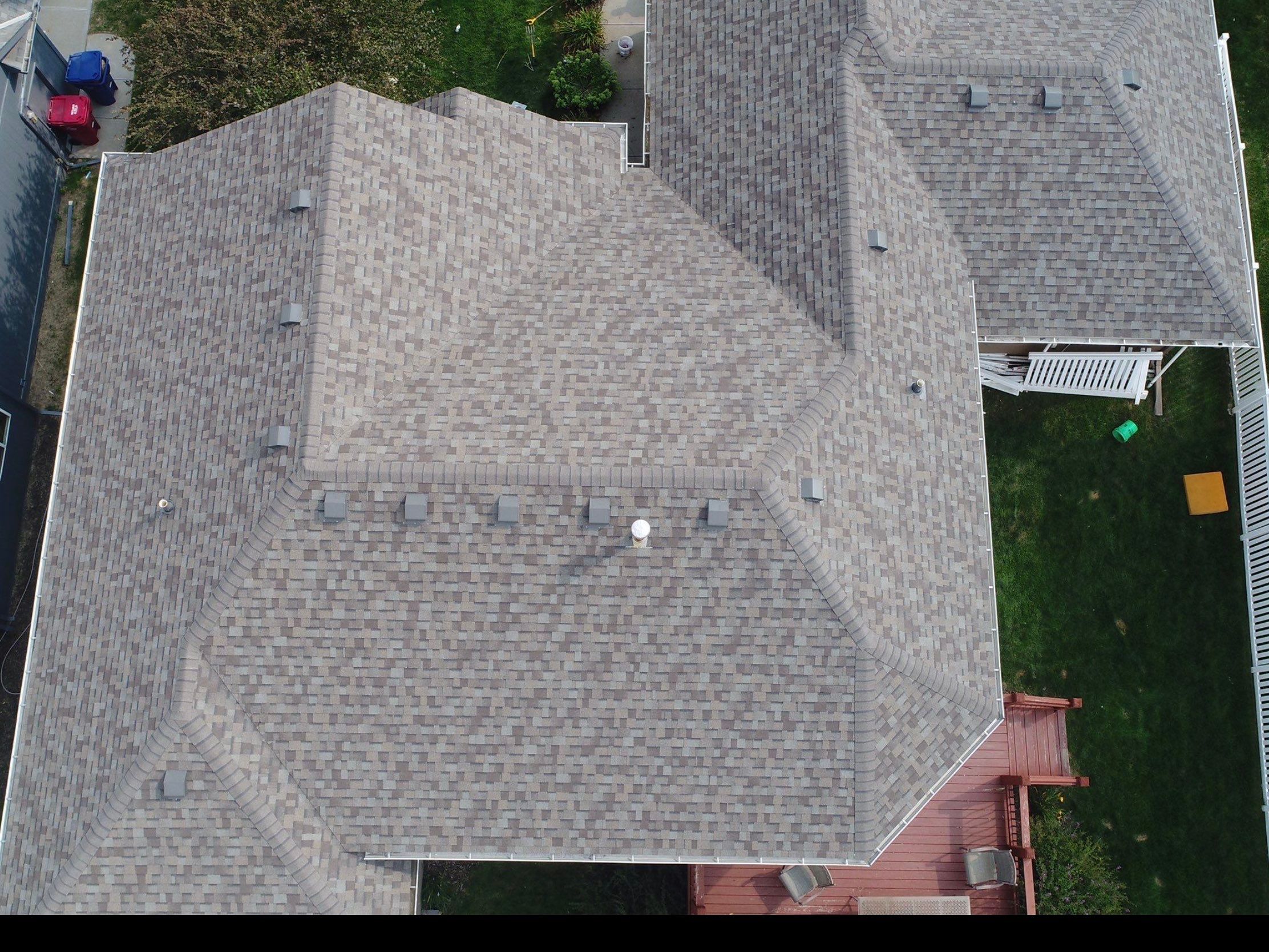 Residential Roofing Installation using Owens Corning Duration Driftwood by Lightning Exteriors