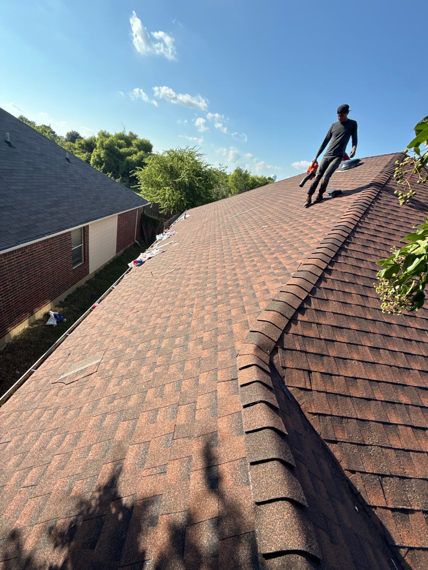 GAF Timberline HDZ - Hickory - Class 3 by Top Sun Roofing