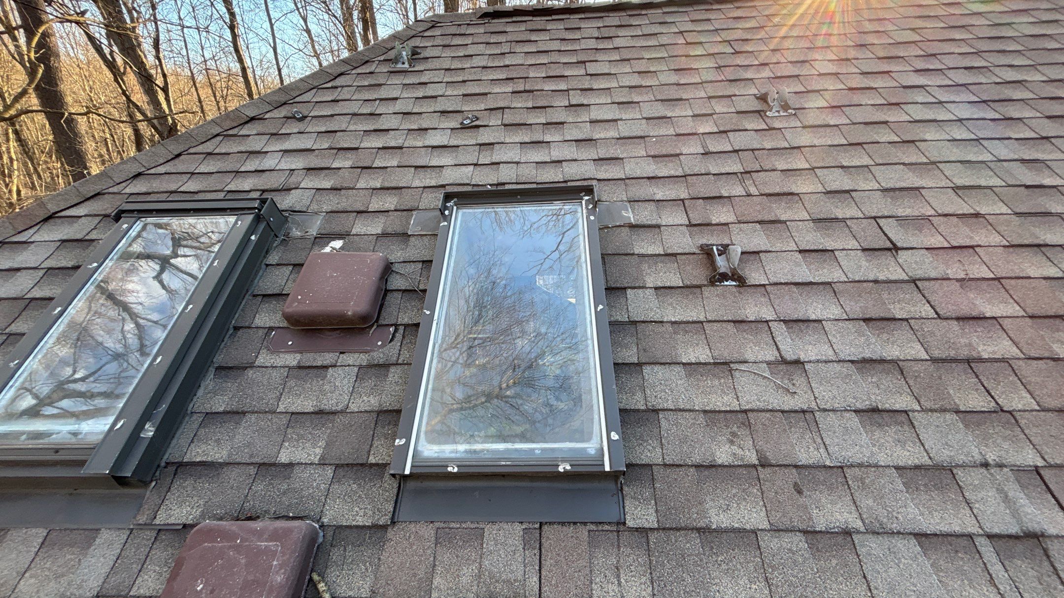 Roof Replacement using Owens Corning Colonial Slate by 180 Contractors