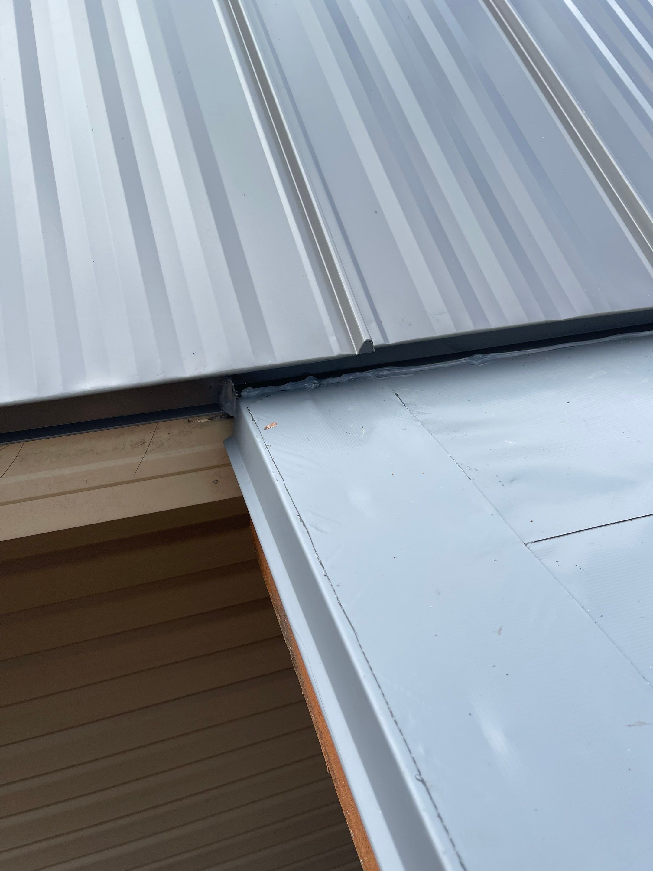 Residential Metal Roof Replacement using Reed's Metals: 26 GA. Standing Seam: Charcoal Grey by Hostetler Roofing