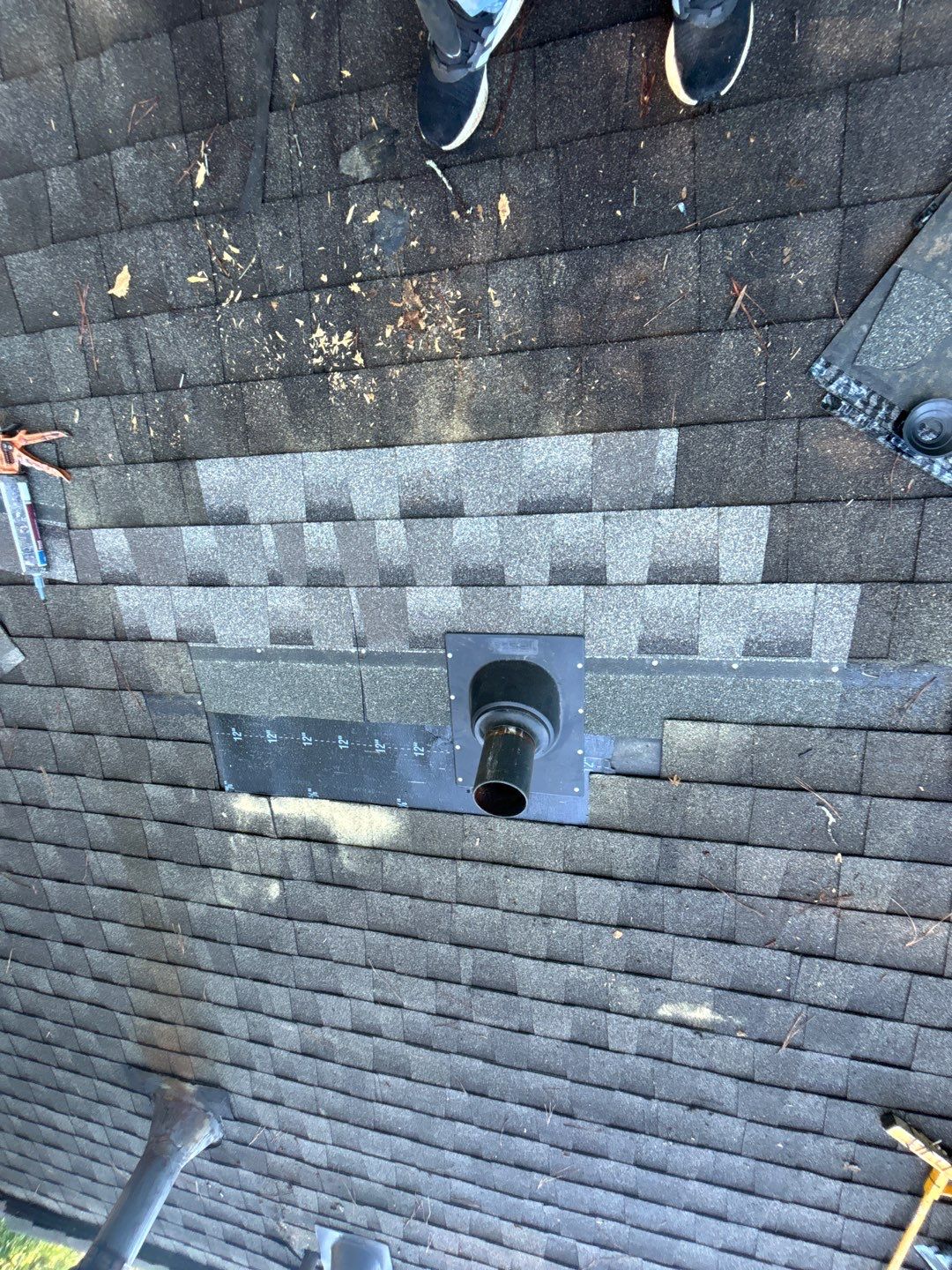 Roof repair and ceiling repair by Deerfield Roofing LLC